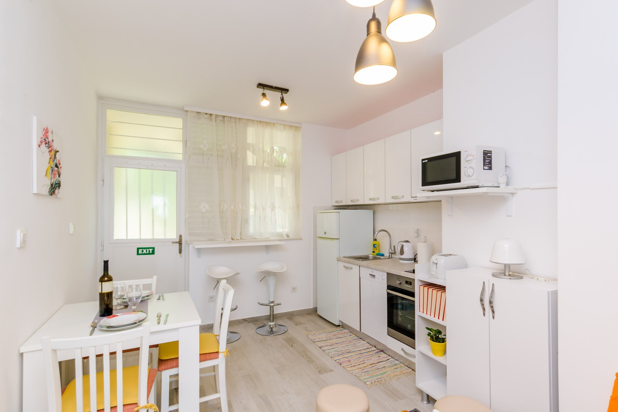 Apartment Petrana - Studio Apartment with Terrace-Keuken