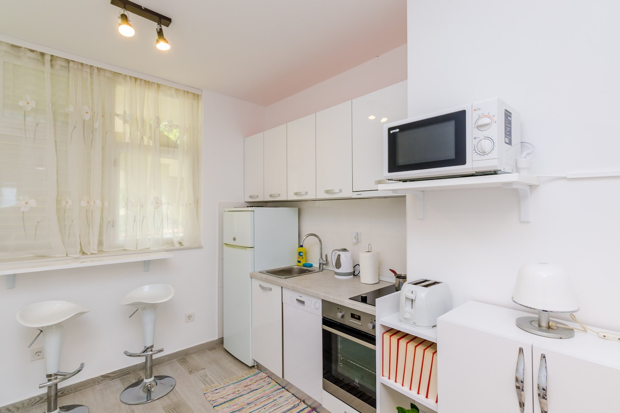 Apartment Petrana - Studio Apartment with Terrace-Keuken