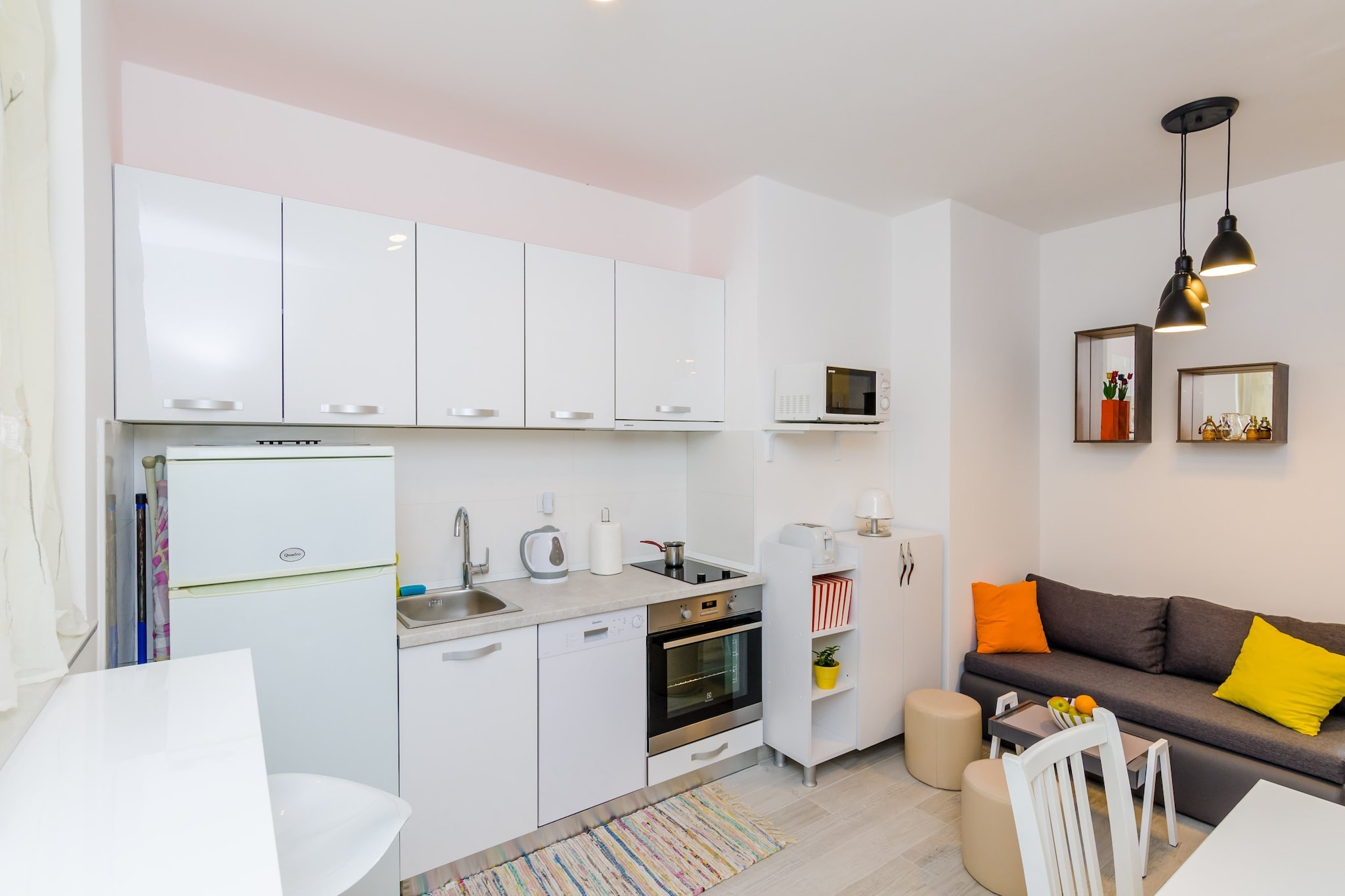Apartment Petrana - Studio Apartment with Terrace-Keuken