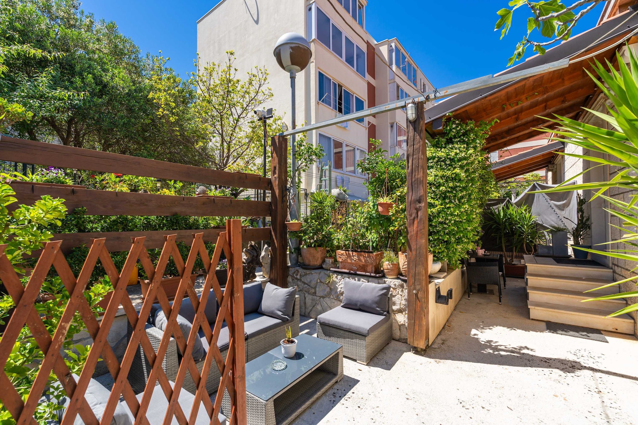 Apartments and Room Frane - Studio with Terrace-Terras