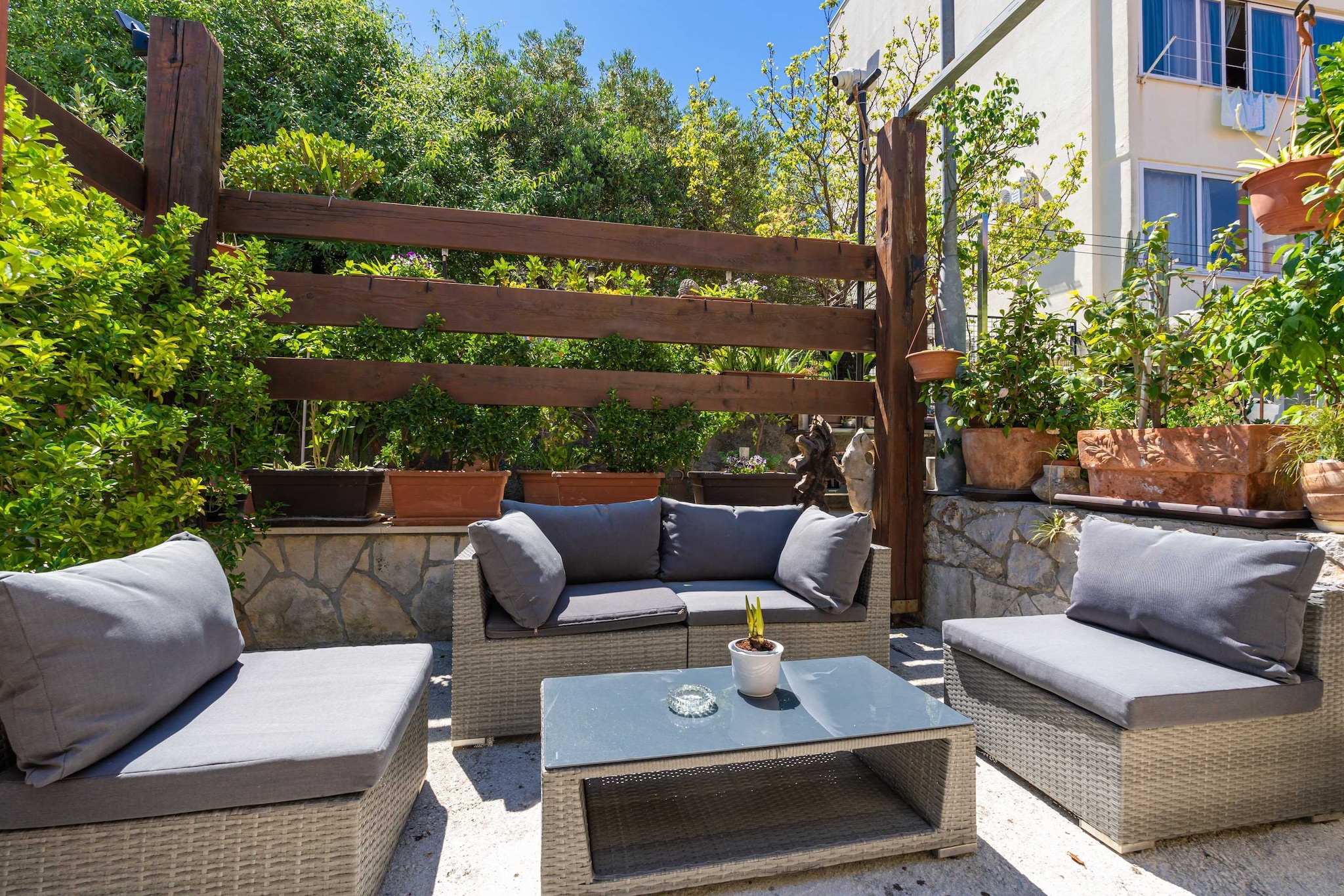 Apartments and Room Frane - Studio with Terrace-Terras