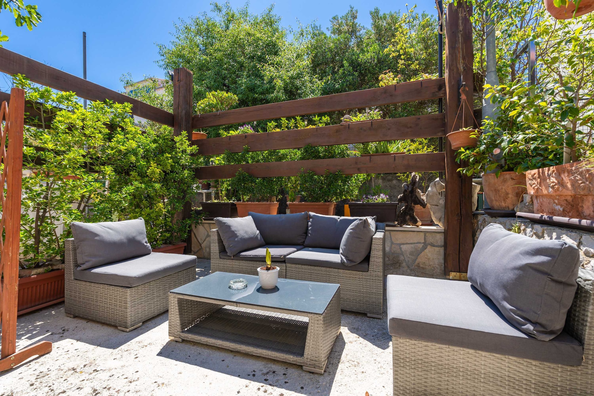 Apartments and Room Frane - Studio with Terrace-Terras