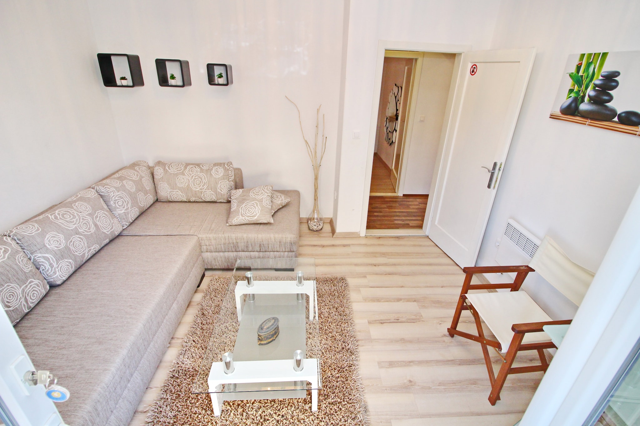 Apartment Wish Vela Luka - One-Bedroom Apartment with Terrace-Woonkamer