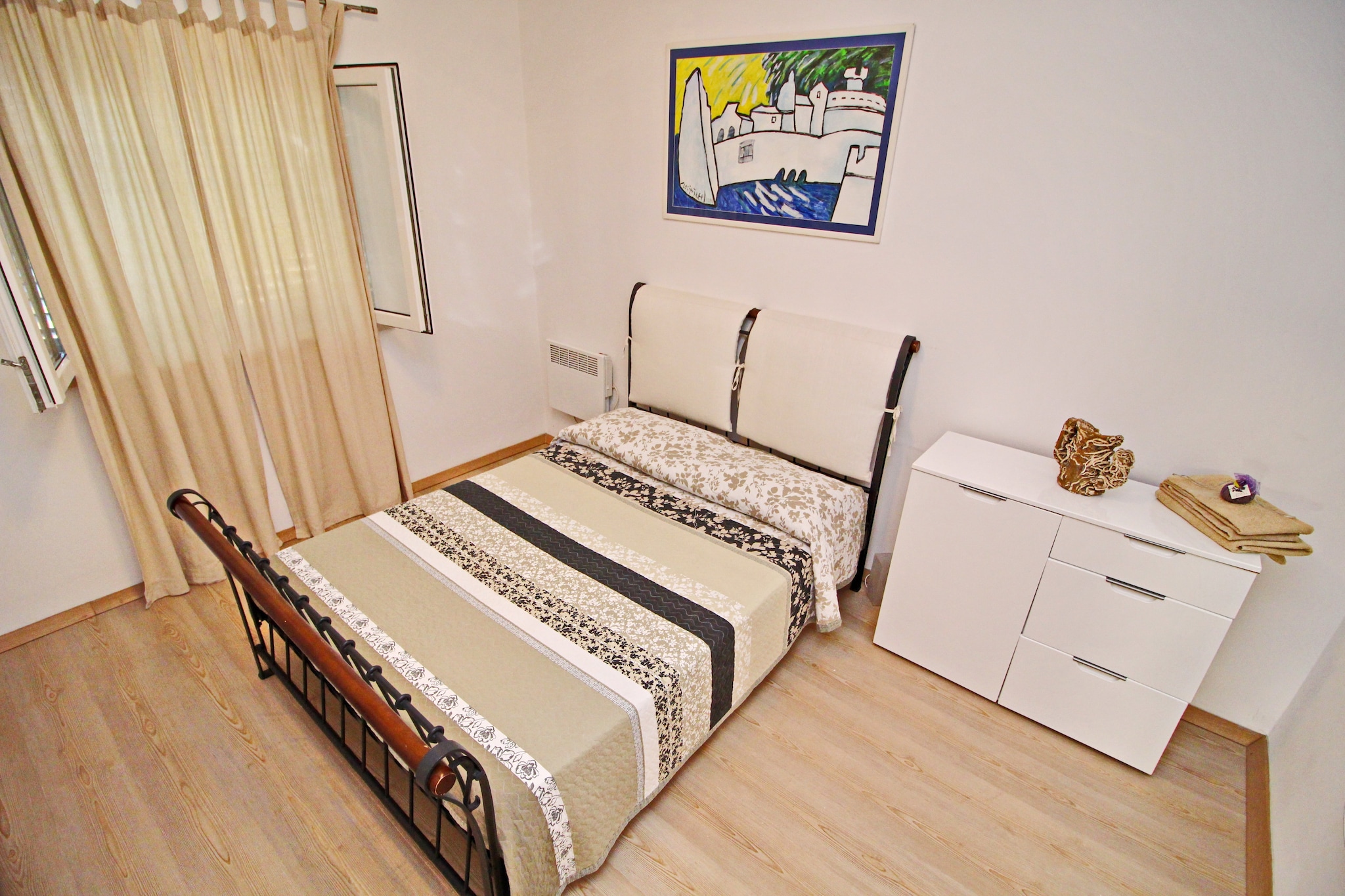 Apartment Wish Vela Luka - One-Bedroom Apartment with Terrace-Slaapkamer