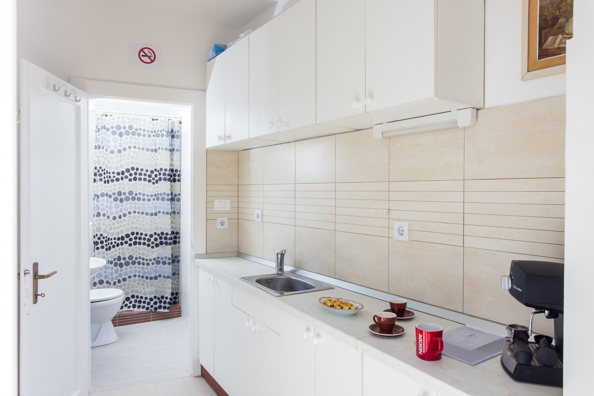 Apartments Ljubimir - One-Bedroom Apartment with Shared Terrace - Bambo-Keuken