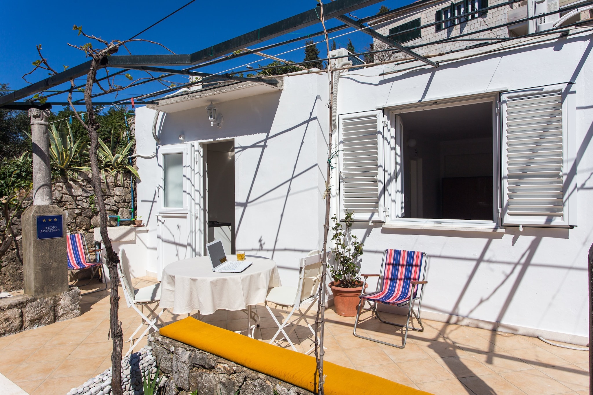 Apartments Ljubimir - Comfort One-Bedroom Apartment with Shared Terrace - Nono-Terras