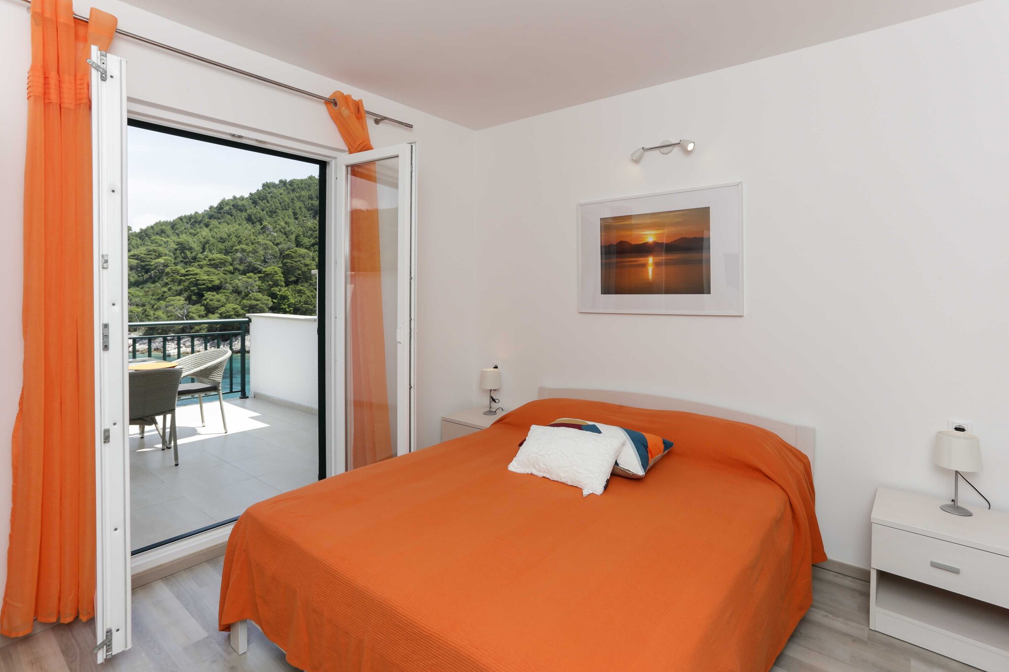 Apartments Posta - Comfort One-Bedroom Apartment with Terrace and Sea View - Apartman 6