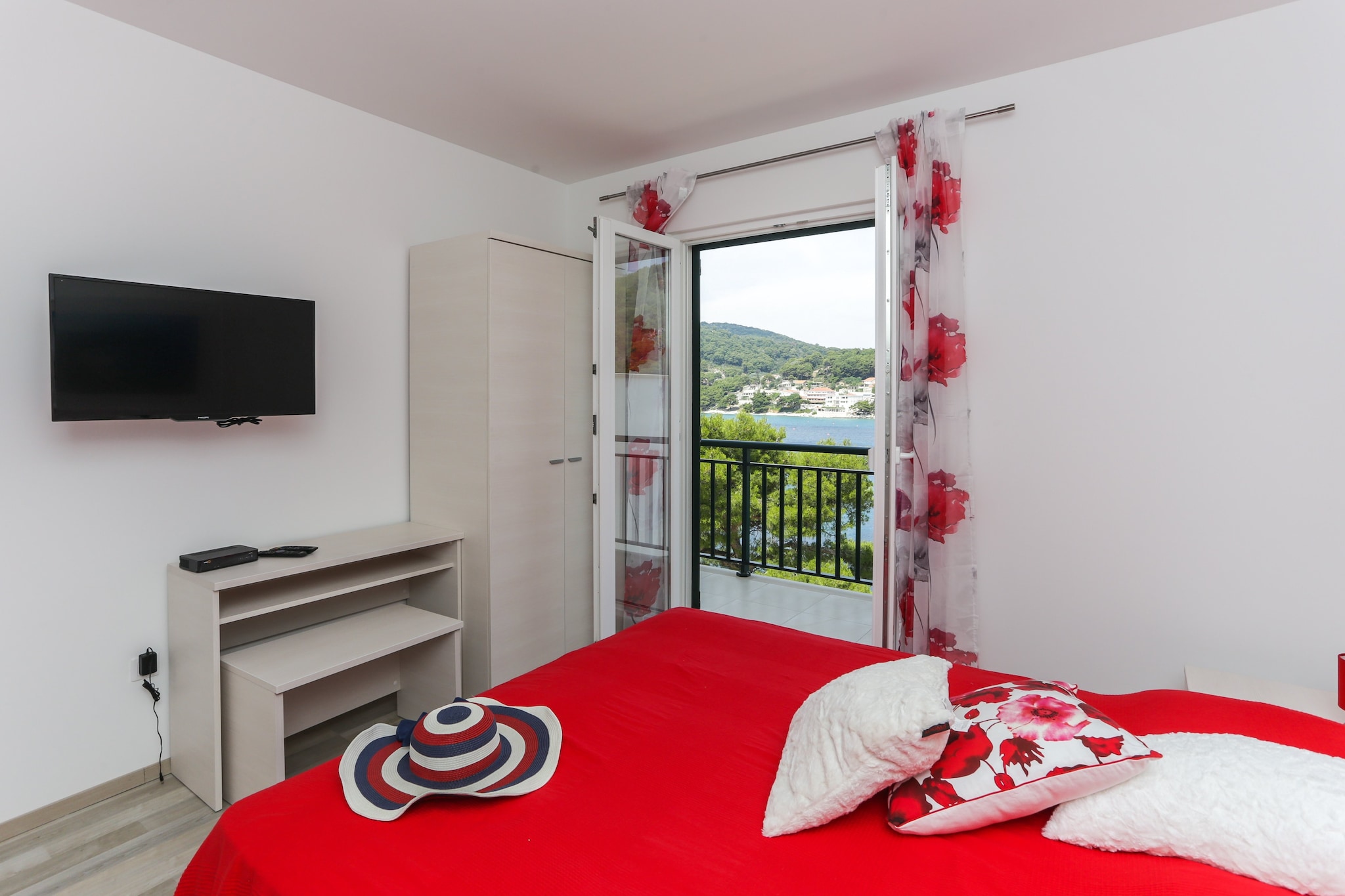 Apartments Posta - Deluxe One-Bedroom Apartment with Balcony and Sea View - Apartman 8