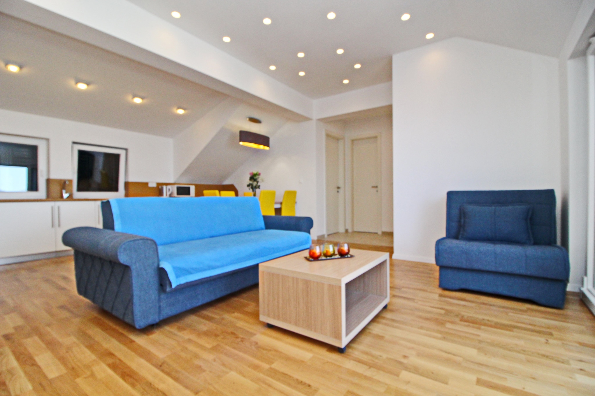 Fancy Apartments Kula in Drače, Dubrovnik-Neretva County, Croatia, offers modern, well-equipped accommodations featuring free Wi-Fi, air conditioning, and a fully equipped kitchen. Guests can enjoy in private balconies or terraces. Located in the charming coastal village of Drače, it provides easy access to local beaches, restaurants, and attractions, making it ideal for couples, families, and groups seeking a comfortable and scenic stay on the Pelješac Peninsula.

Note:

*****Please note that a city tax of €1.50 per person, per night is not included in the price and is payable directly at the accommodation. The tax is reduced by half for children aged 12-18, and there is no tax for children under 12*****

Private parking is available, reservation is not required.
Baggage drop-off is available before check-in.
Baby cot is available on request.

This lovely three-bedroom apartment features free WiFi, air-conditioning, well equipped  kitchen with dining area, cosy living room with SAT TV, flat screen TV and a two private bathrooms.  It will also provide you with a lovely furnished terrace with a sea view. This three-bedroom apartment can comfortably accommodate up to 7 persons.

Thanks to its excellent location, everything you'll need for your vacation is just a short walk away from the property. Grocery stores, cafes, restaurants—everything is within a 500 m radius. The beach is 100 m away from the property.

The nearest airport is Brac Airport, 74 km from Apartments Kula. Dubrovnik Airport is only  97 km from the property.