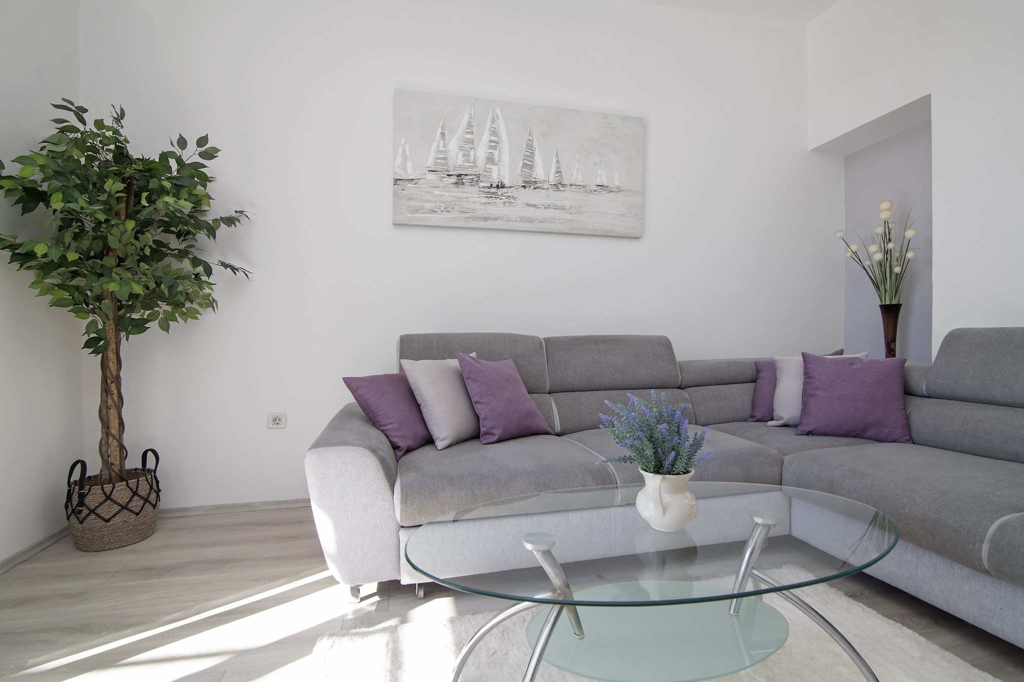 Apartments Isabora - Two-Bedroom Apartment with Terrace and Partial Sea View (Nea)