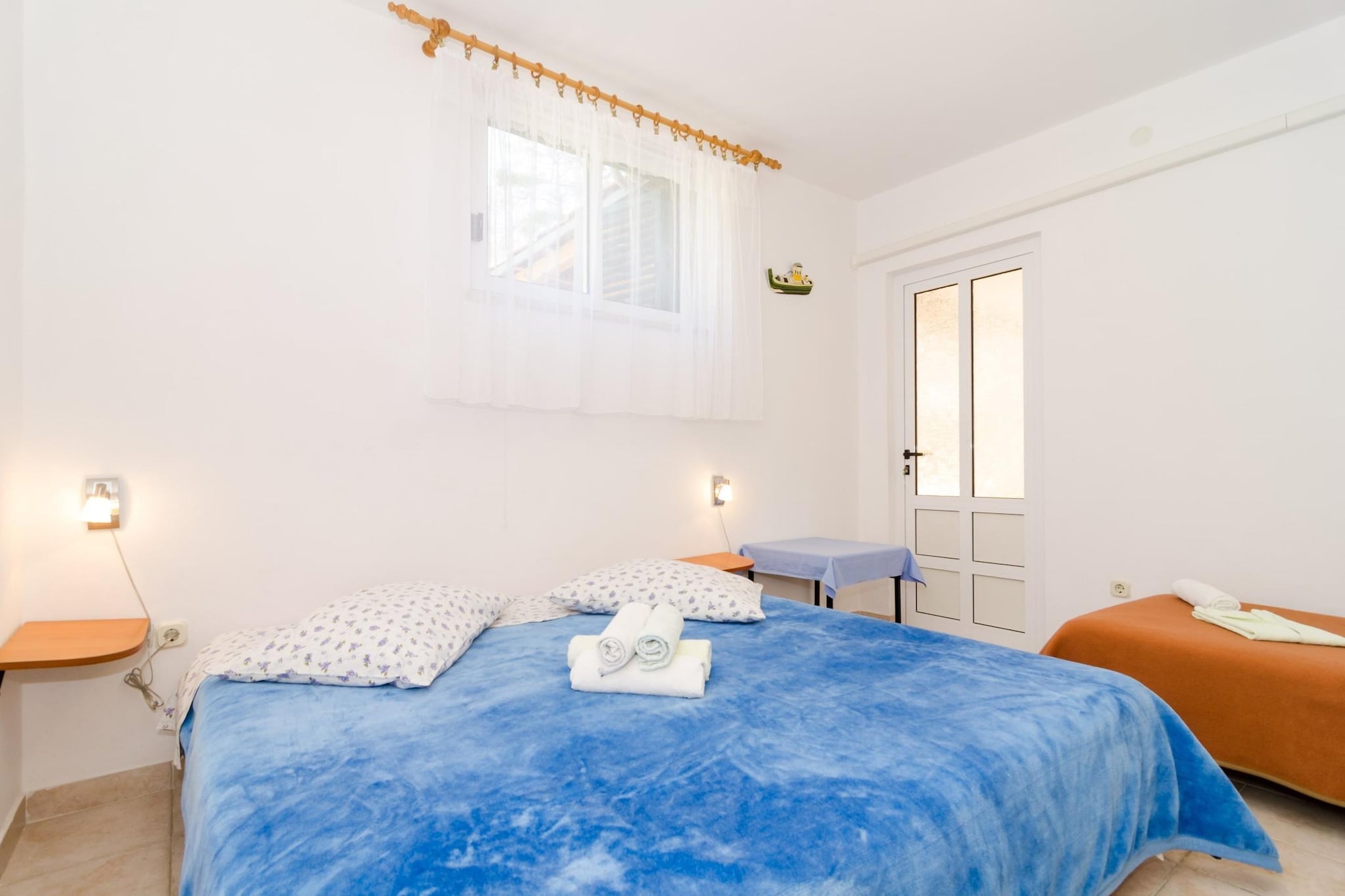 Apartments Villa Dingač- Borak - Standard One Bedroom Apartment with Balcony and Sea View No. 3 - Slaapkamer