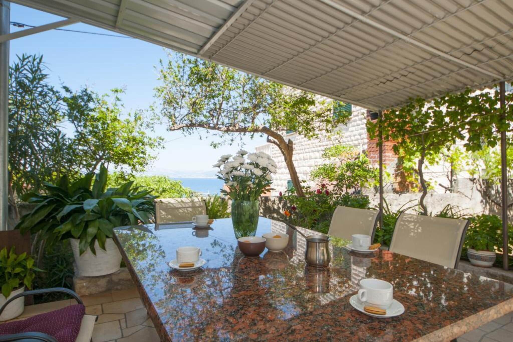 Apartments Mira -One Bedroom Apartment with Terrace and Sea View(A1)