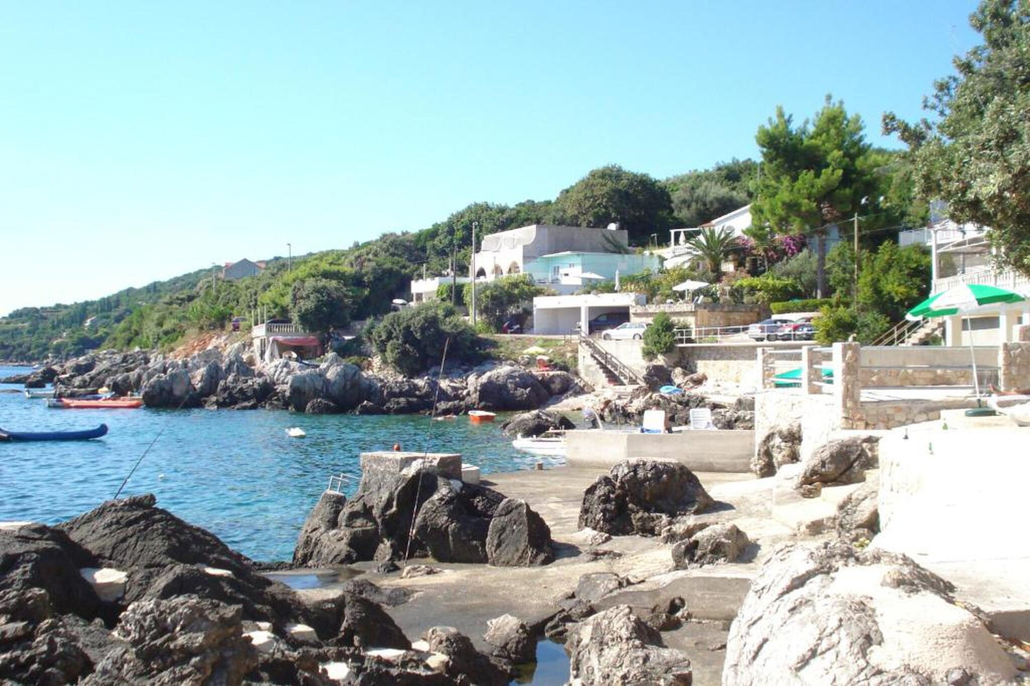 Guest House Rooms Rose - Romantic Double Room with Balcony and Sea View (No.1)-Gebieden zomer 20km