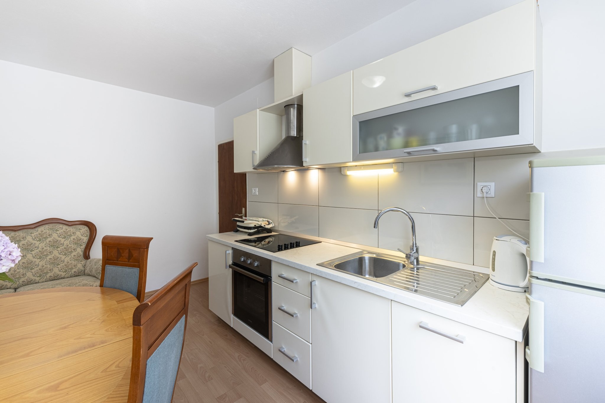 Guest House Rooms Rose - Romantic Double Room with Balcony and Sea View (No.1)