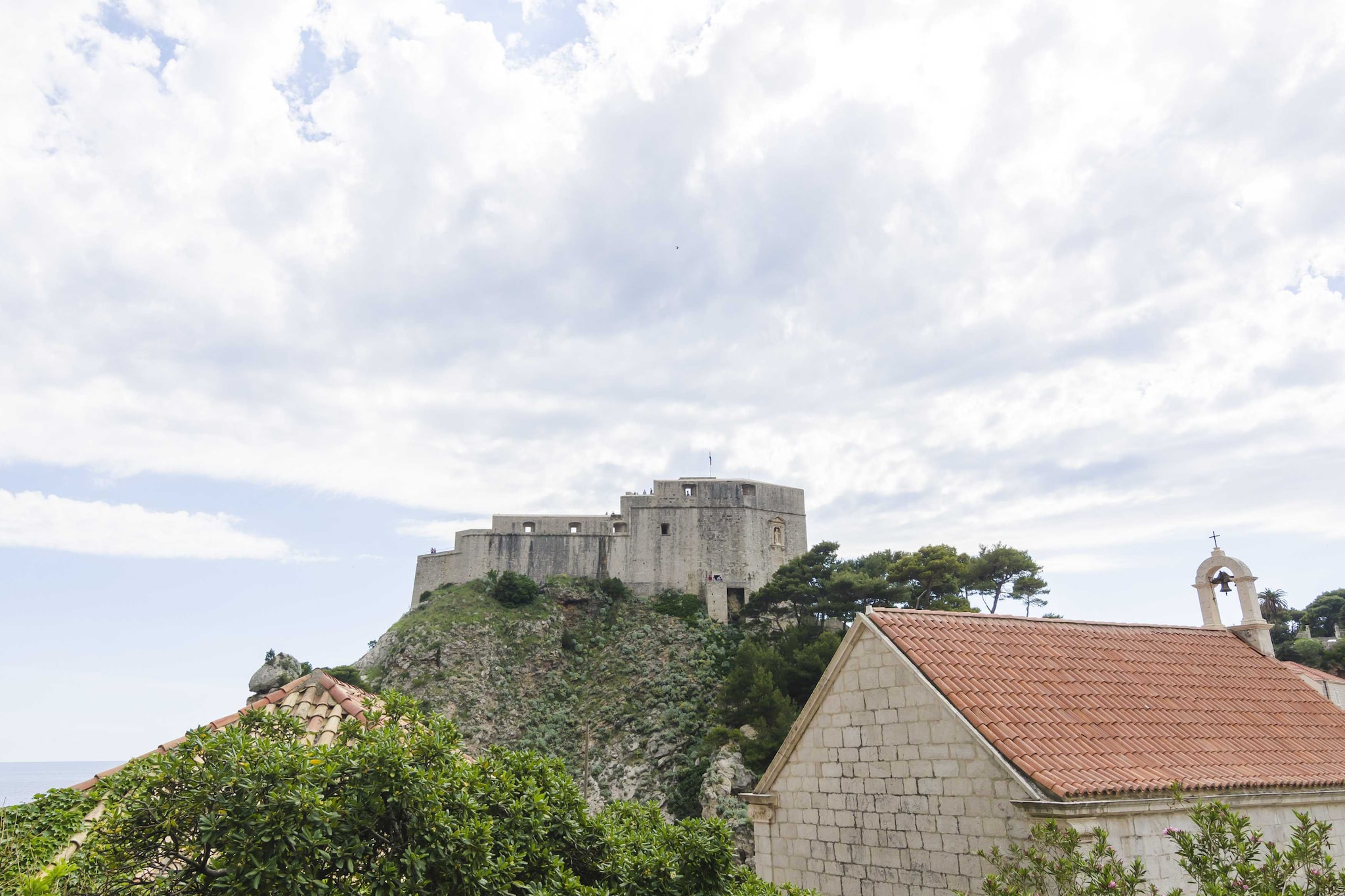 Rooms Lovrijenac -Twin or Double Room with Sea View (3)-Uitzicht