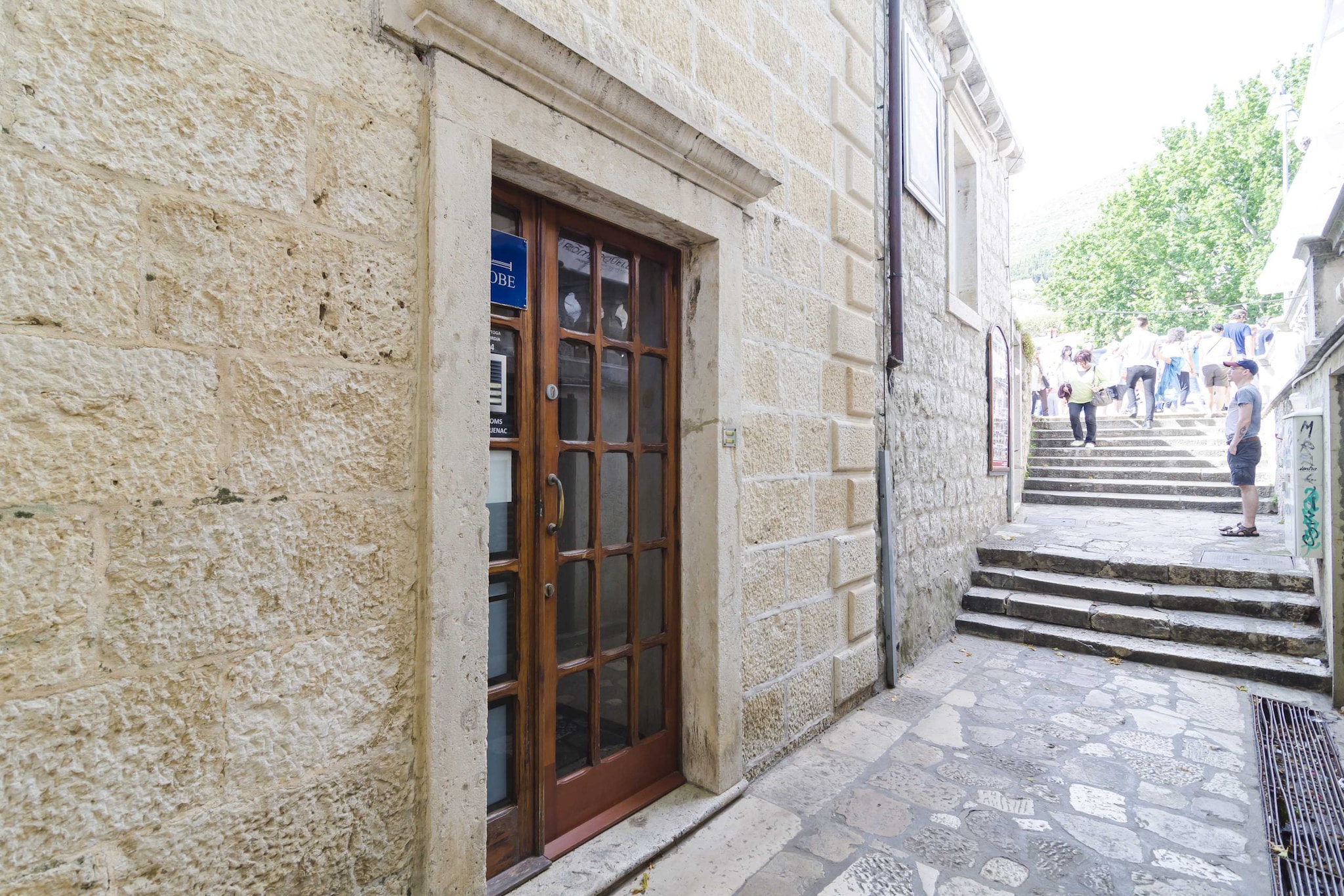 Rooms Lovrijenac -Twin or Double Room with Sea View (3)-Buitenlucht