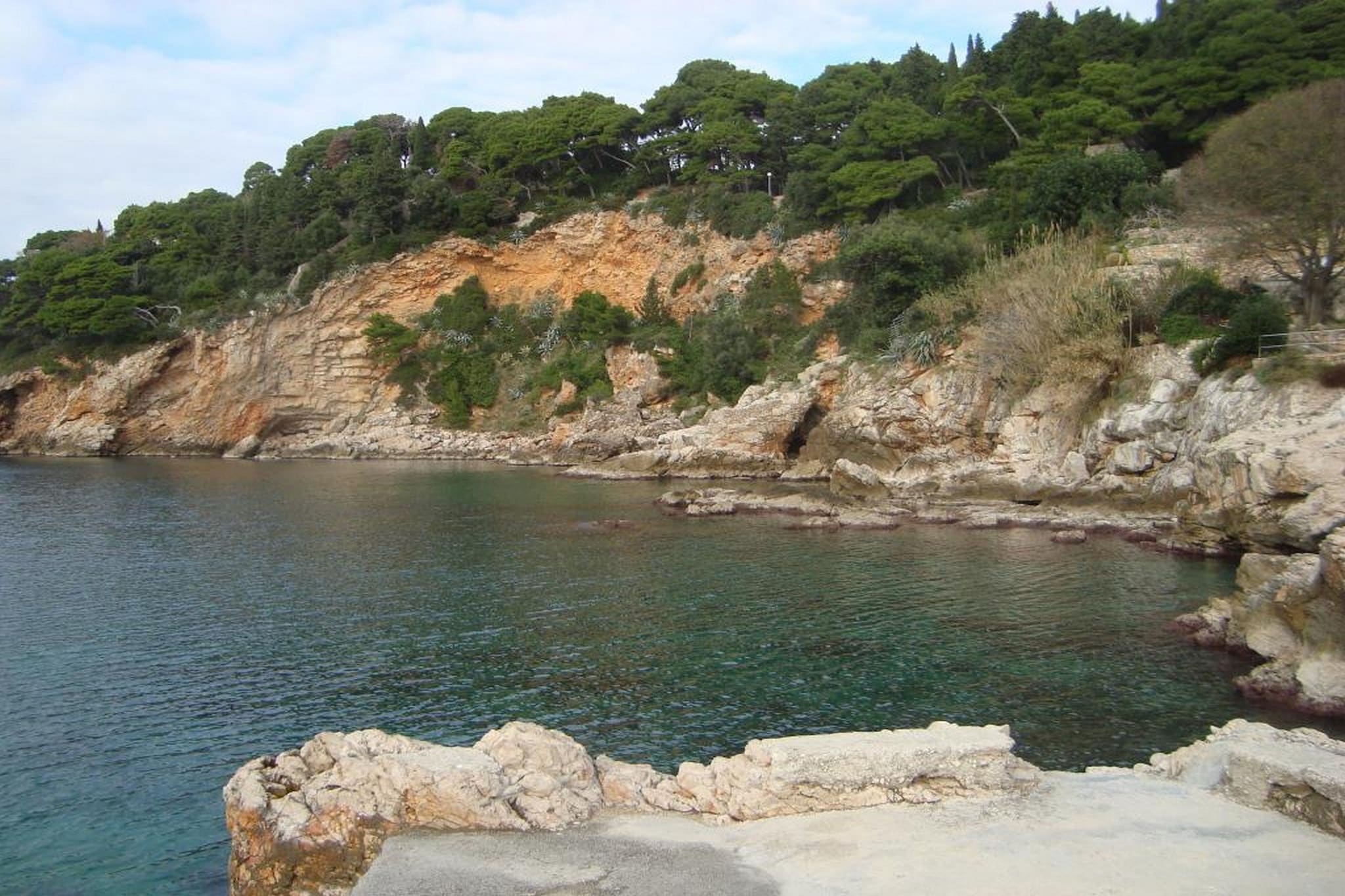 Rooms Lovrijenac -Twin or Double Room with Sea View (3)-Uitzicht
