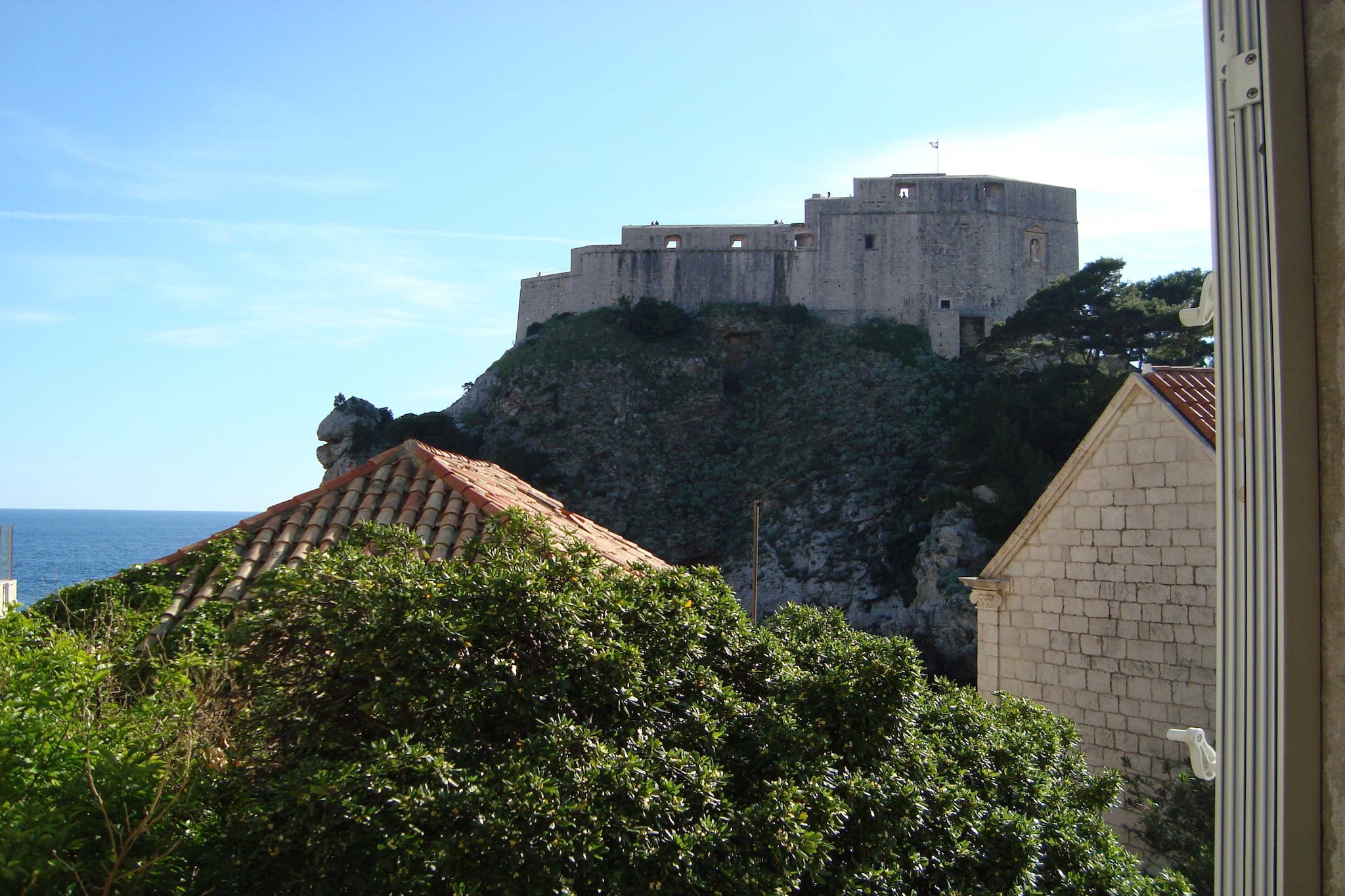 Rooms Lovrijenac -Twin or Double Room with Sea View (3)-Uitzicht