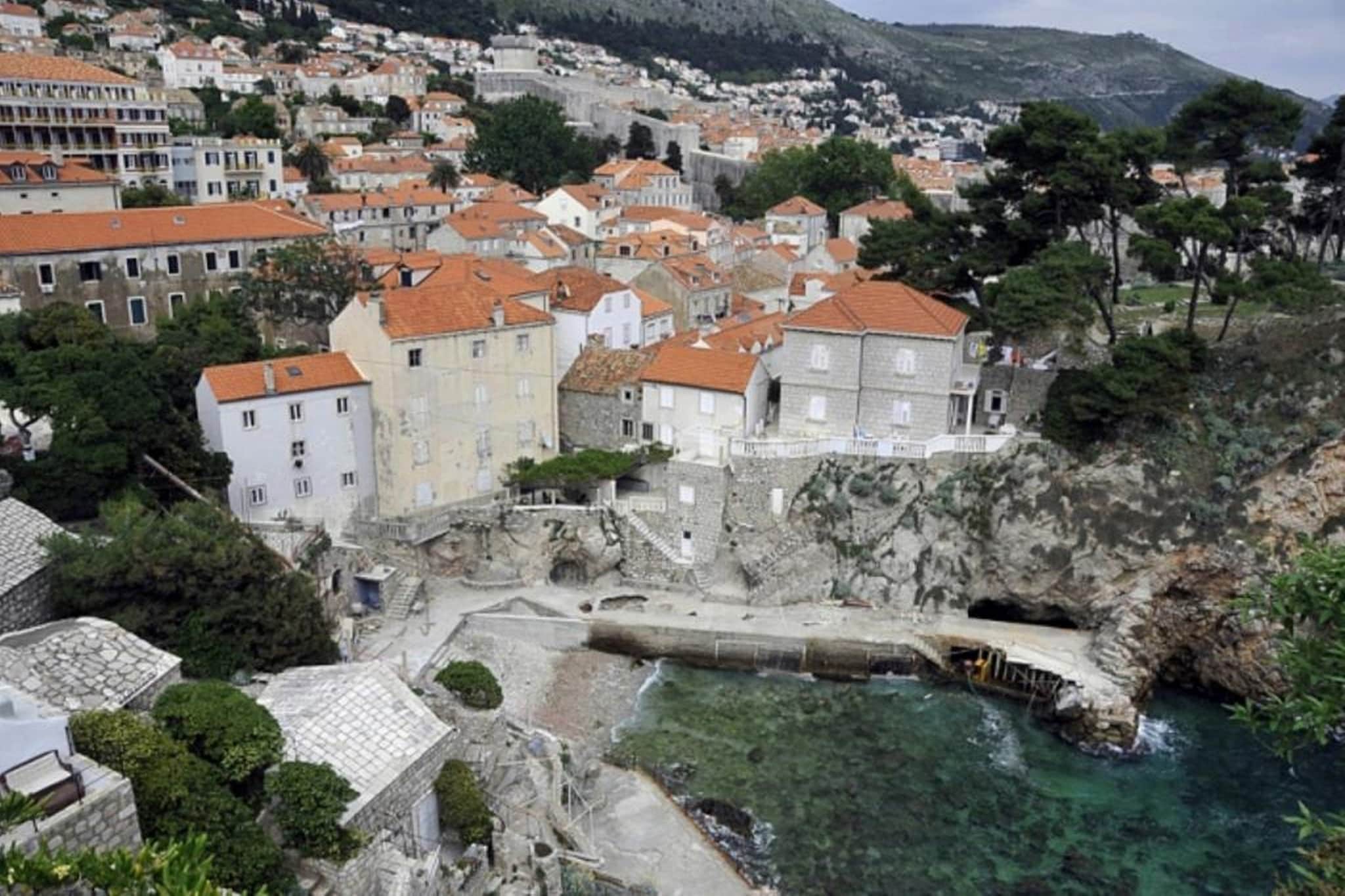 Rooms Lovrijenac - Double Room with Sea View(1)-Uitzicht