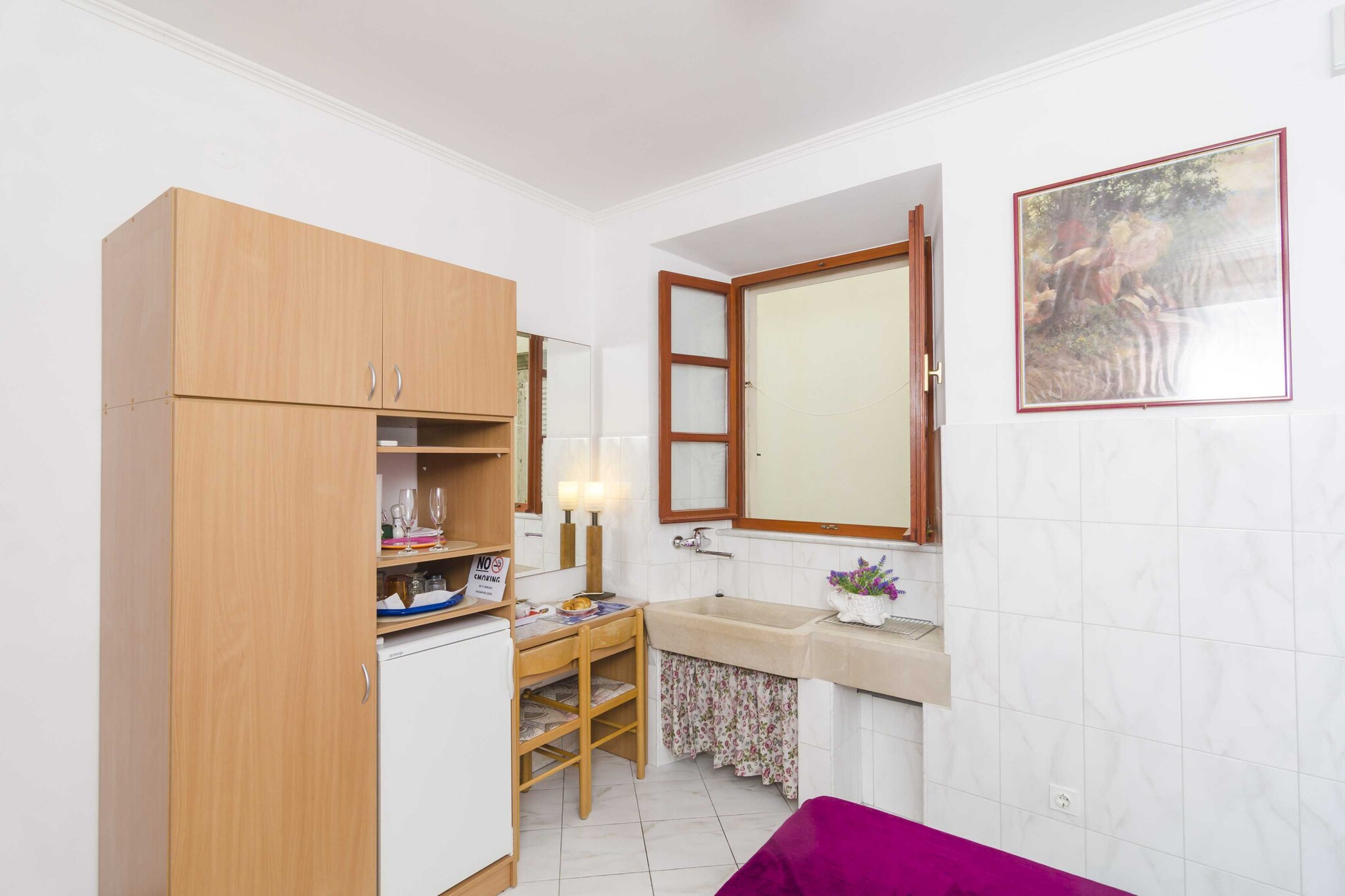 Rooms Lovrijenac -Twin or Double Room (2)-Slaapkamer