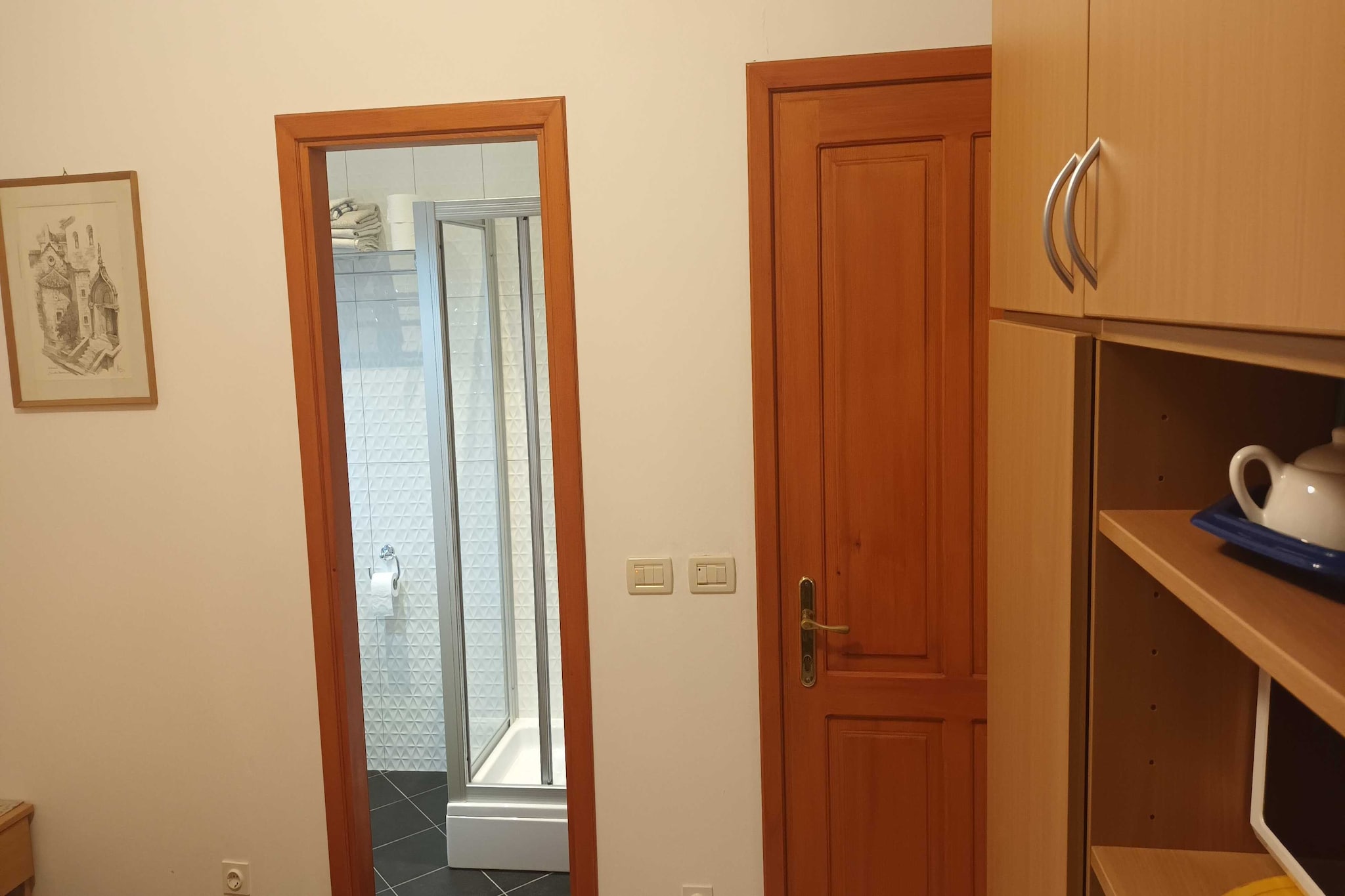 Rooms Lovrijenac -Twin or Double Room (2)-Badkamer