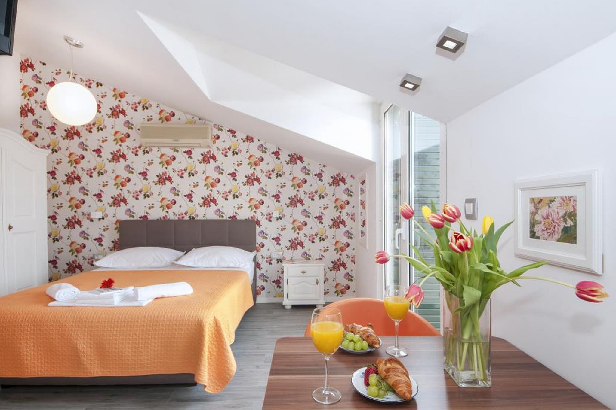 Apartments Villa Angela - Studio Apartment with Balcony and Sea View (Dajana)