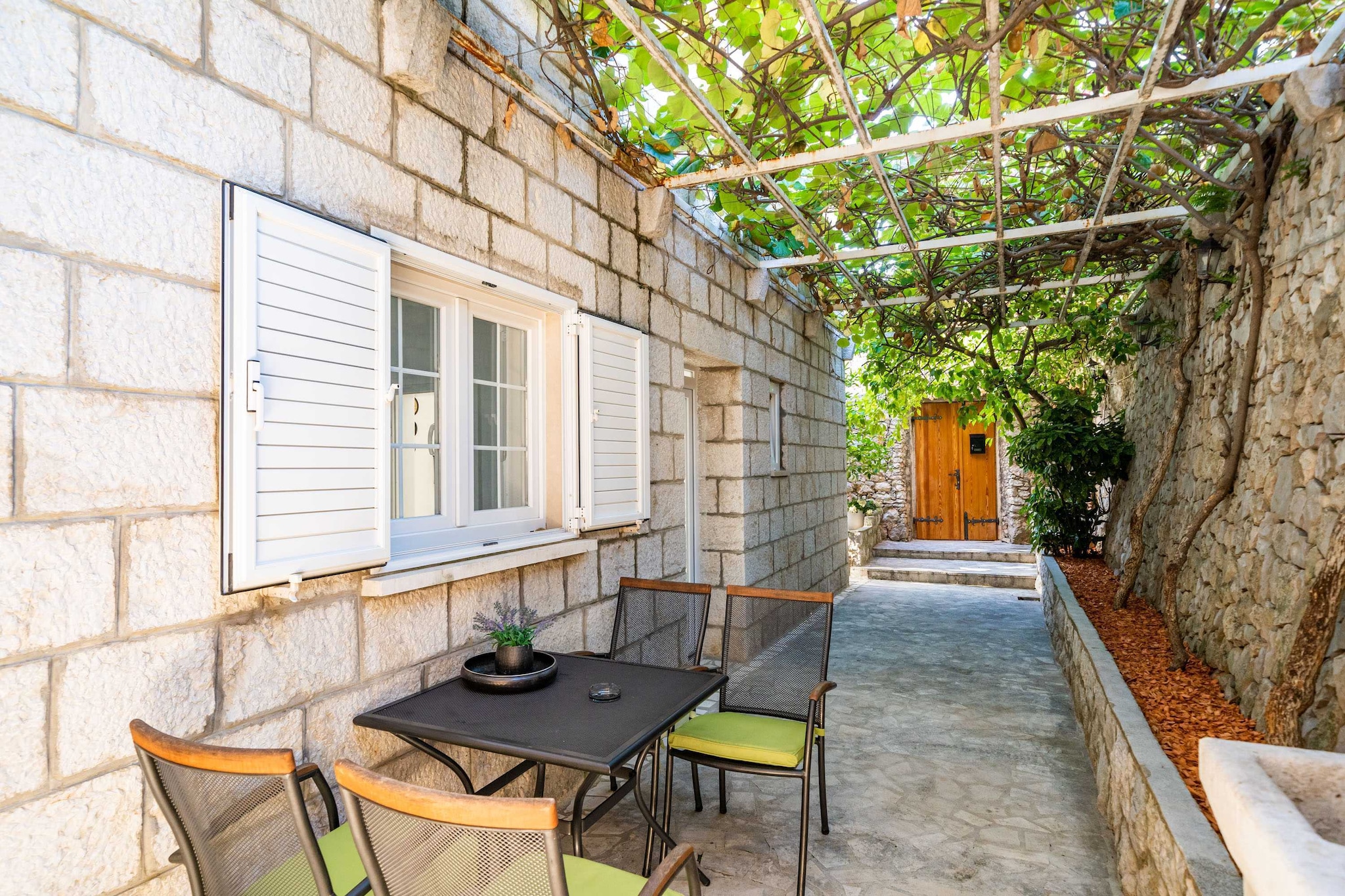 Villa Vista Old Town - Four Bedroom House with Terrace and Sea View-Terrasse