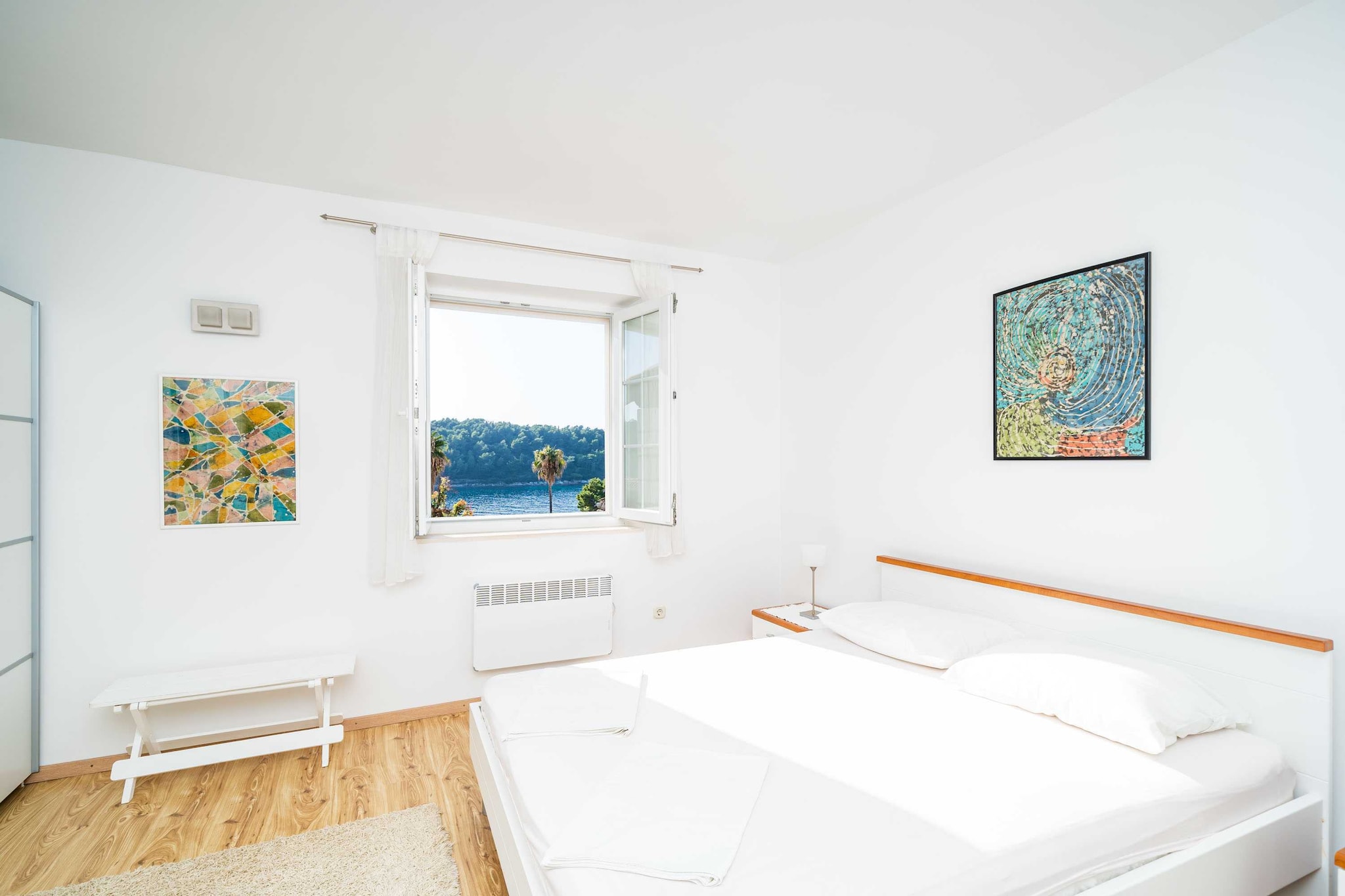 Villa Vista Old Town - Four Bedroom House with Terrace and Sea View-Schlafzimmer