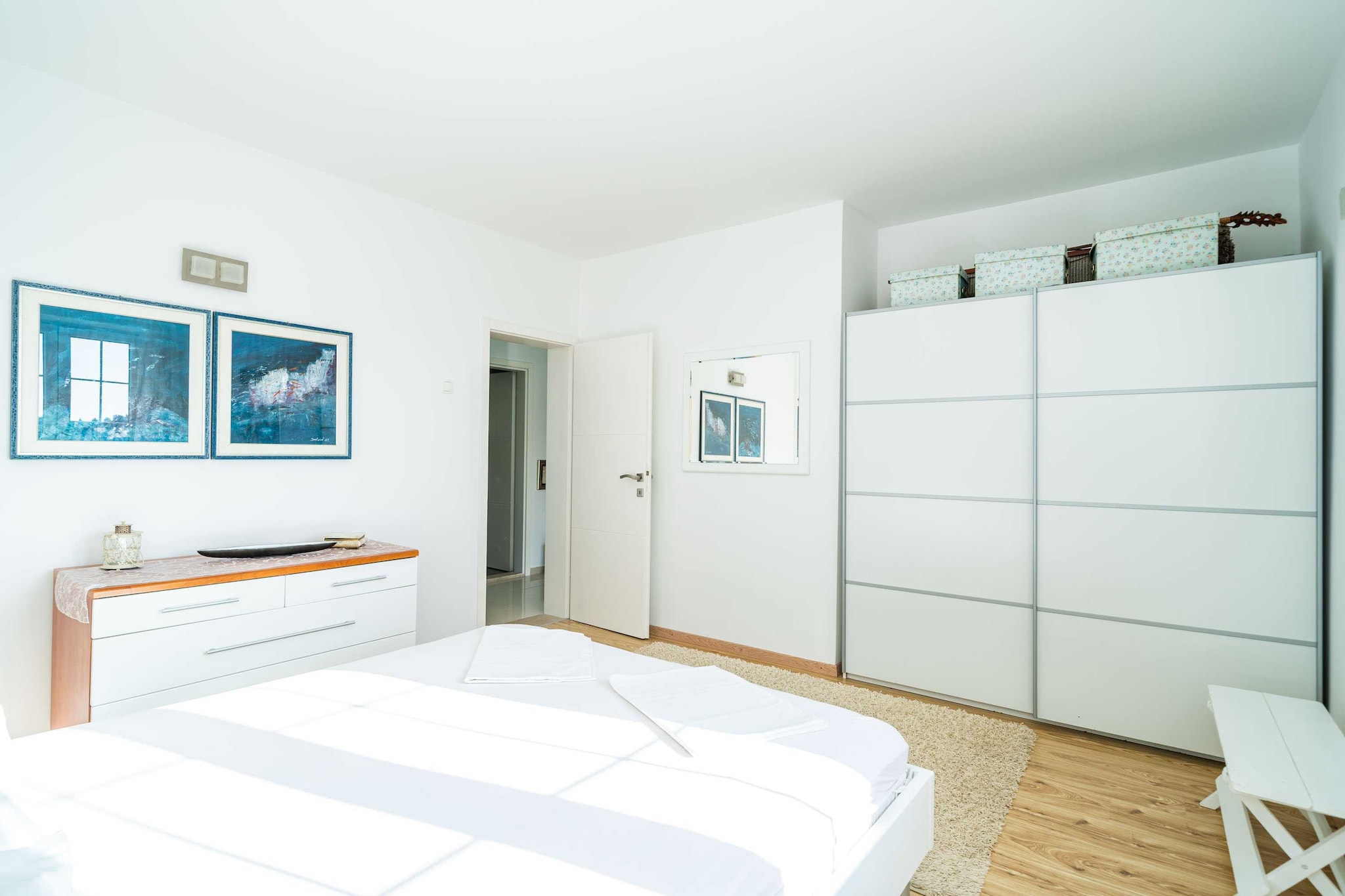 Villa Vista Old Town - Four Bedroom House with Terrace and Sea View-Schlafzimmer