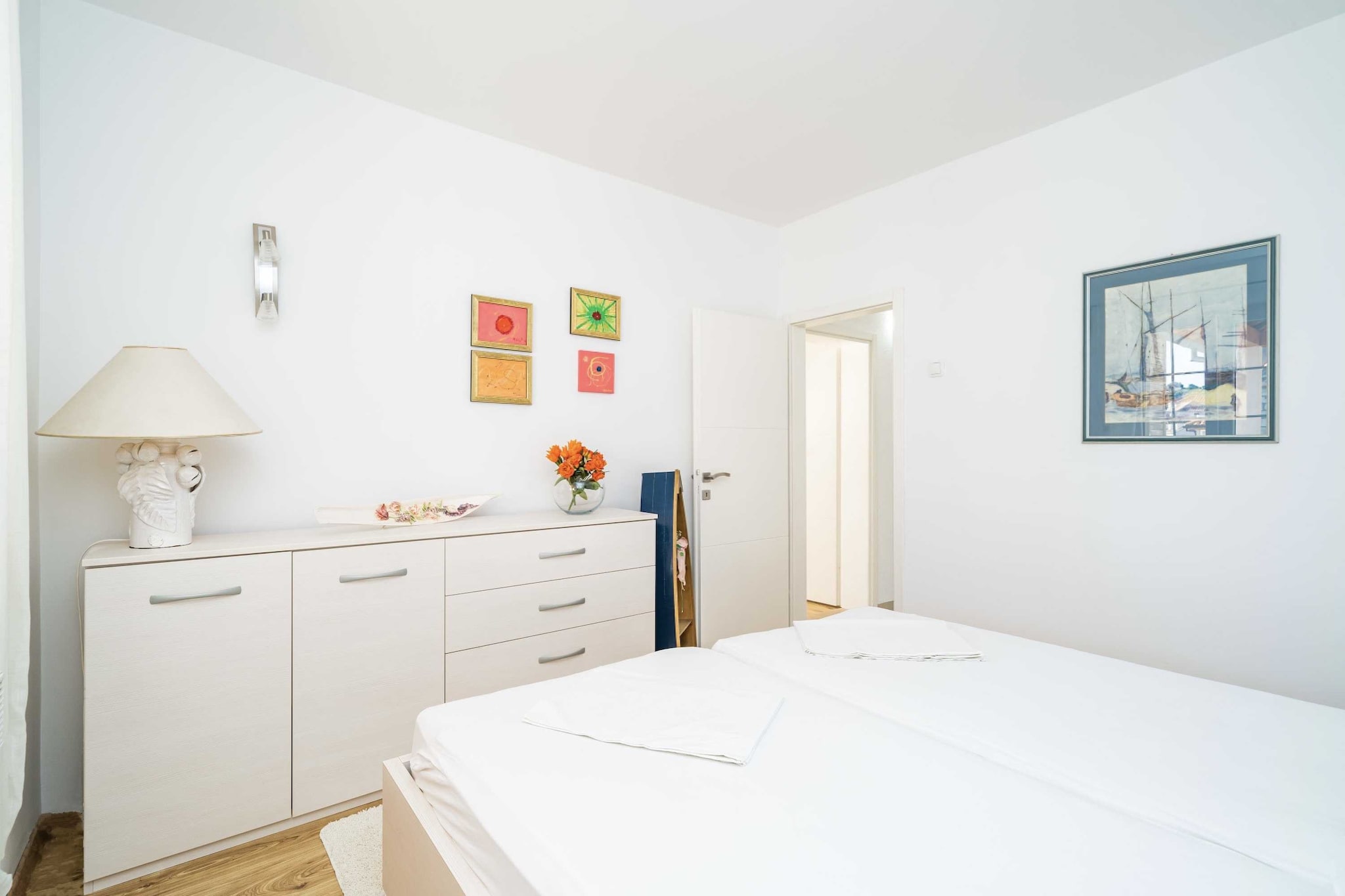 Villa Vista Old Town - Four Bedroom House with Terrace and Sea View-Schlafzimmer