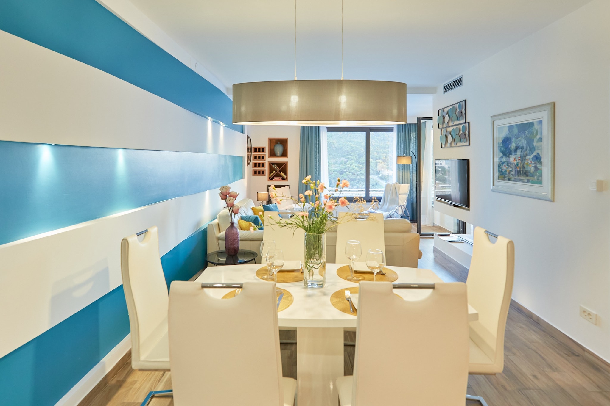 Dubrovnik Deluxe Blue Bayou - Luxury Two Bedroom Apartment with Sea view (Ex. Deluxe Lily)-Eetkamer