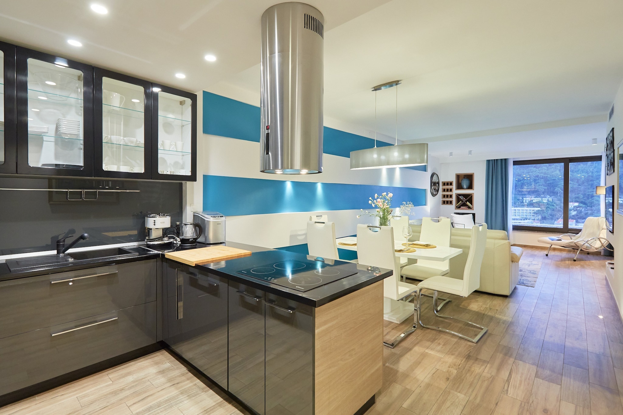 Dubrovnik Deluxe Blue Bayou - Luxury Two Bedroom Apartment with Sea view (Ex. Deluxe Lily)-Keuken