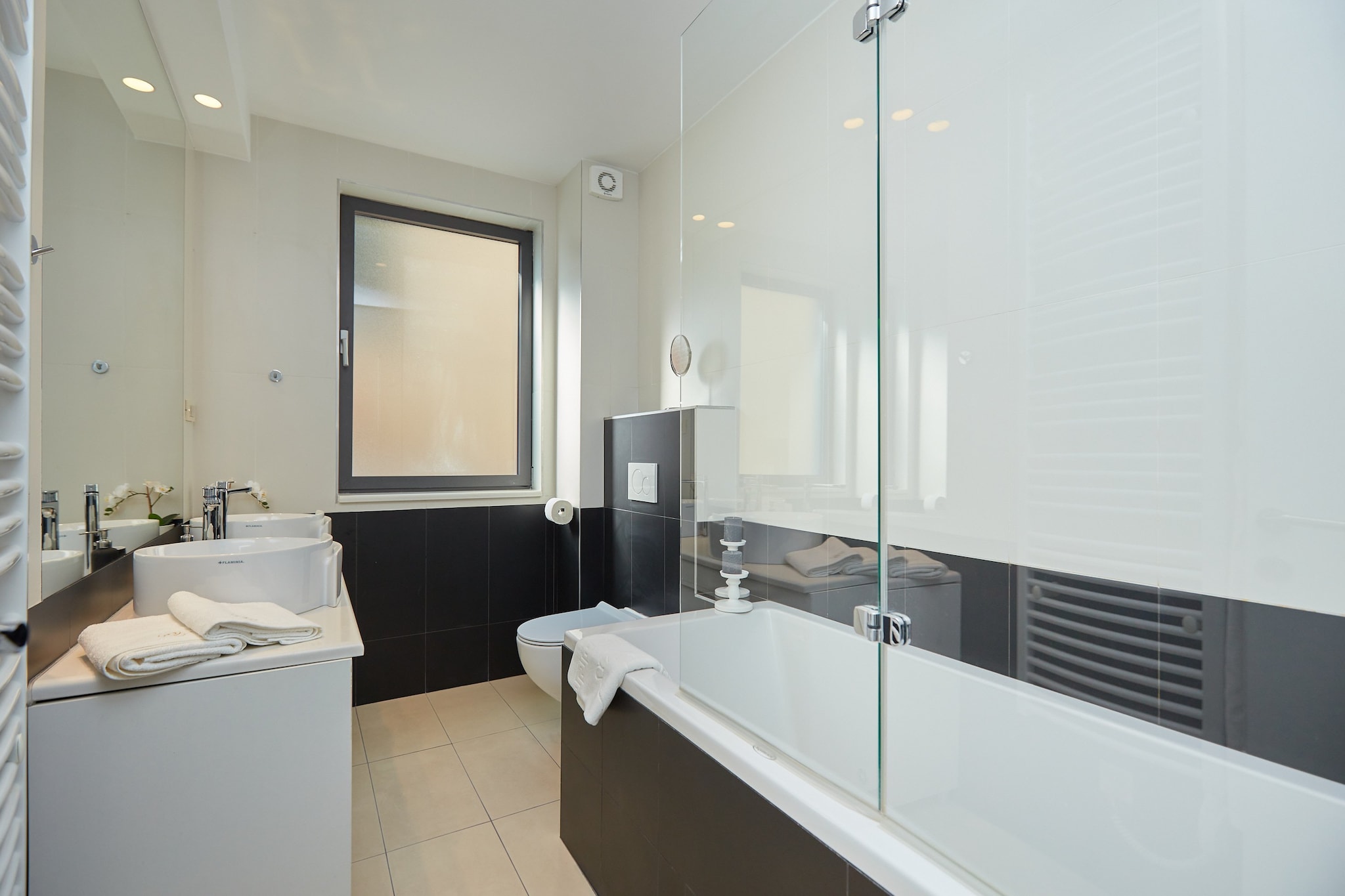 Dubrovnik Deluxe Blue Bayou - Luxury Two Bedroom Apartment with Sea view (Ex. Deluxe Lily)-Badkamer