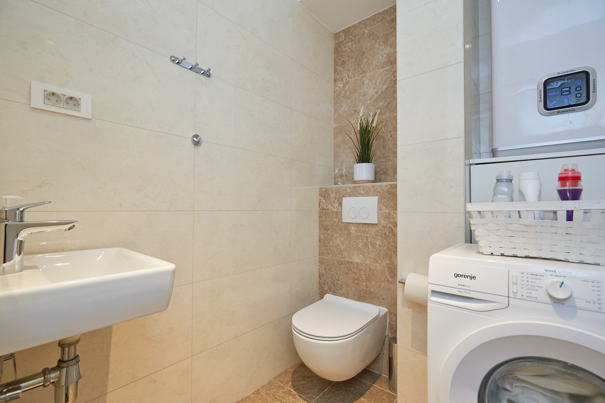 Dubrovnik Deluxe Blue Bayou - Luxury Two Bedroom Apartment with Sea view (Ex. Deluxe Lily)-Badkamer