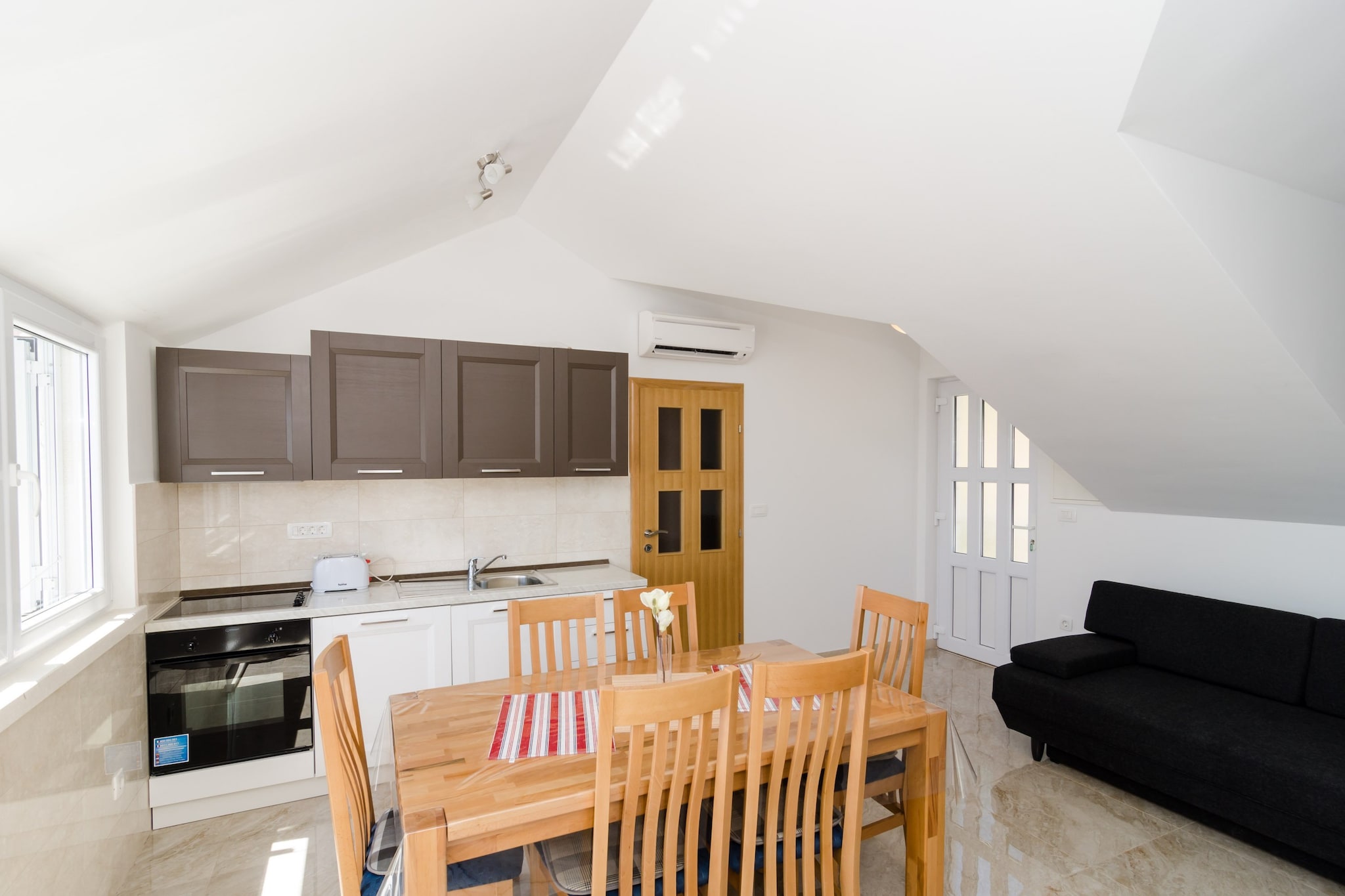 Apartments Villa Ari- Three Bedroom Apartment with Balcony and Sea View - Attic