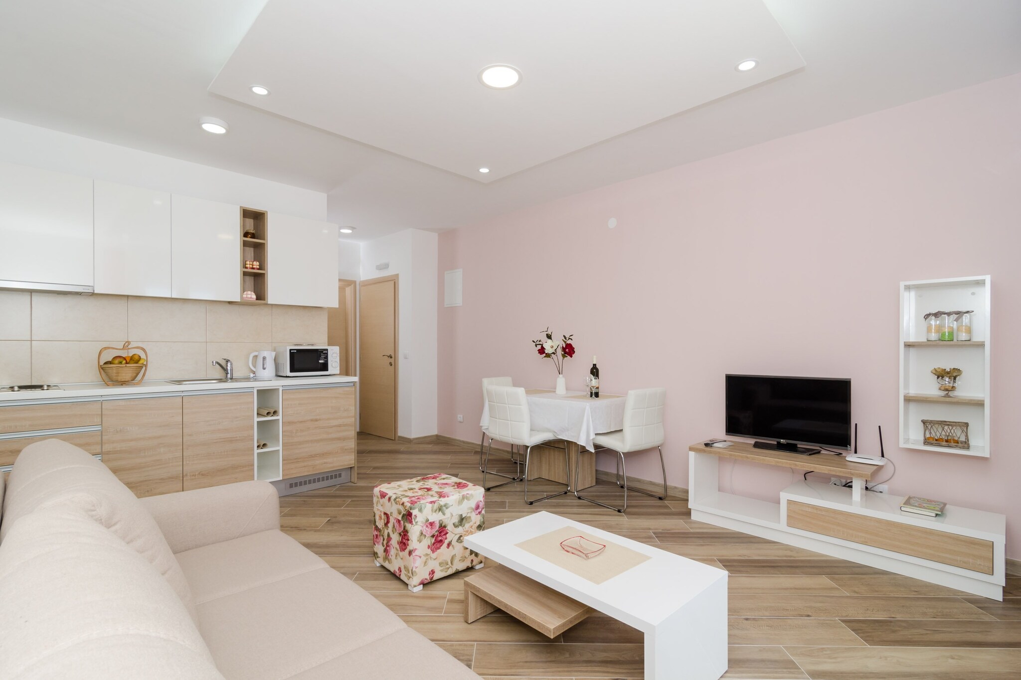 Apartments Marmo - Comfort One Bedroom Apartment with Balcony and Sea View (Apartman 2)