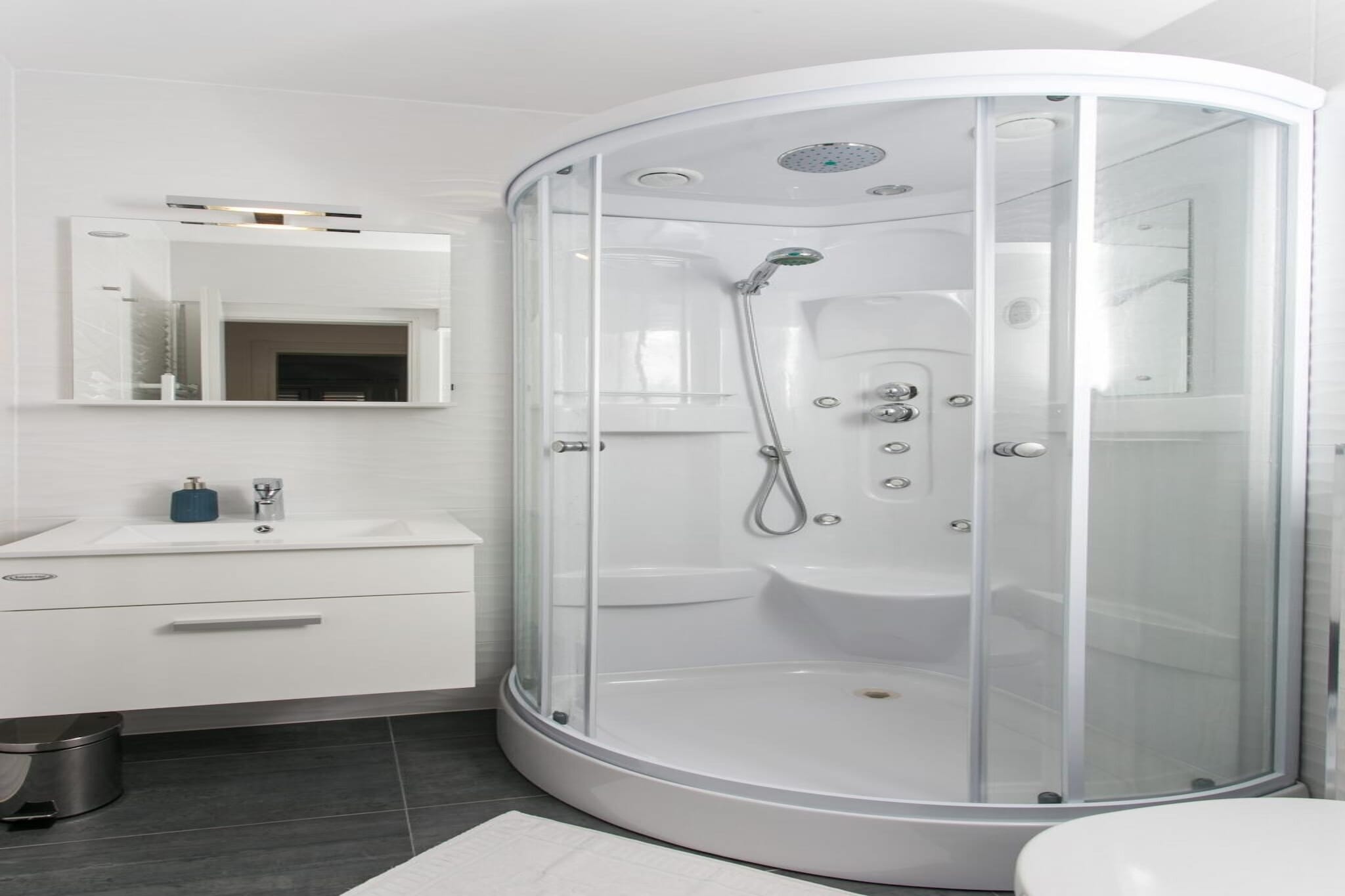 Apartments Villa Dubrovnik - Three Bedroom Apartment - Penthouse with Hot Tub-Badkamer