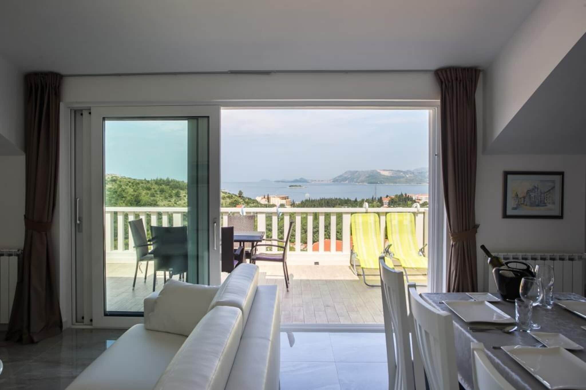 Apartments Villa Dubrovnik - Three Bedroom Apartment - Penthouse with Hot Tub-Binnen