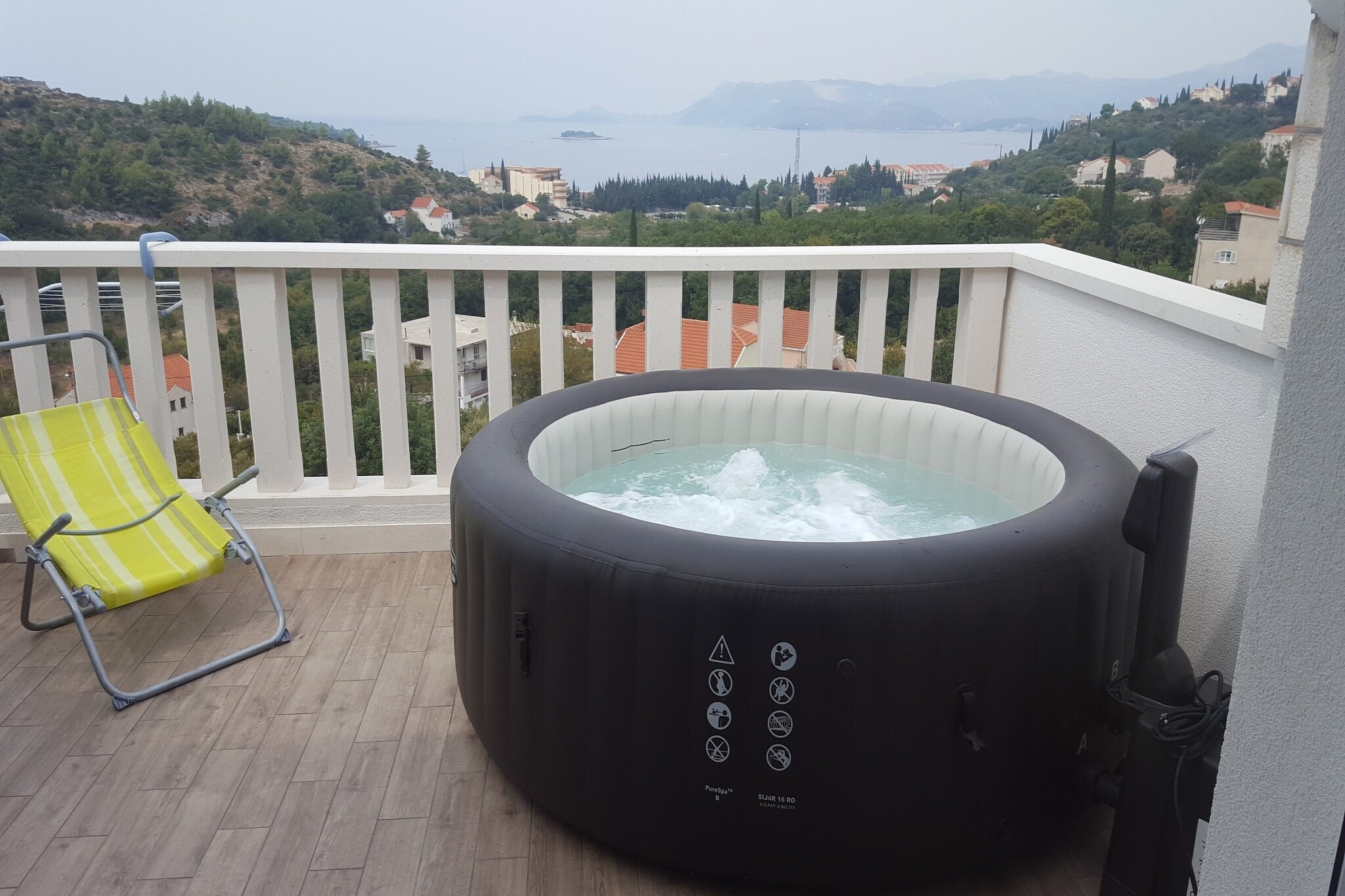 Apartments Villa Dubrovnik - Three Bedroom Apartment - Penthouse with Hot Tub-Spa