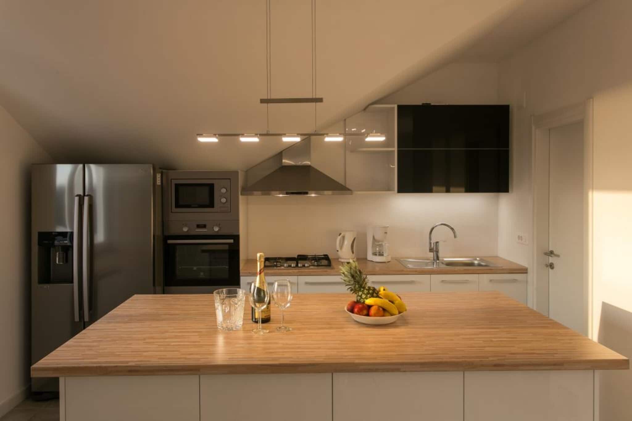 Apartments Villa Dubrovnik - Three Bedroom Apartment - Penthouse with Hot Tub-Keuken
