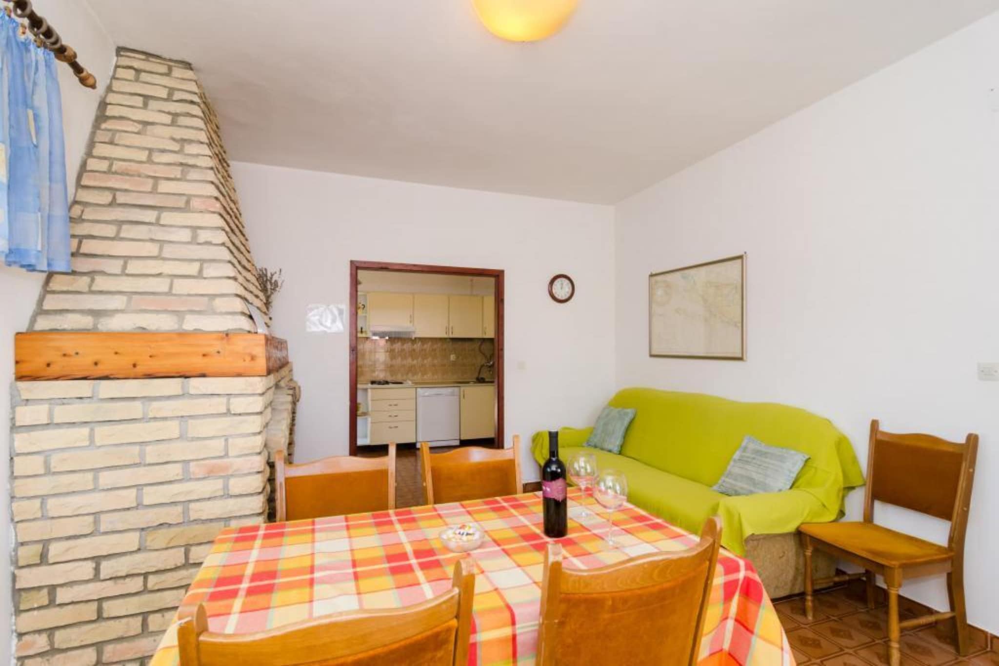 Holiday Home Blue Vineyard- Three Bedroom House with Terrace and Sea View