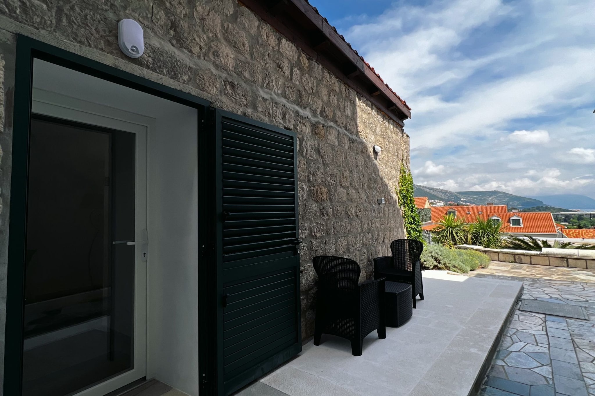 Apartments & Rooms Tapera- Comfort Double Room with Terrace and Partial Sea View 2-Outdoor