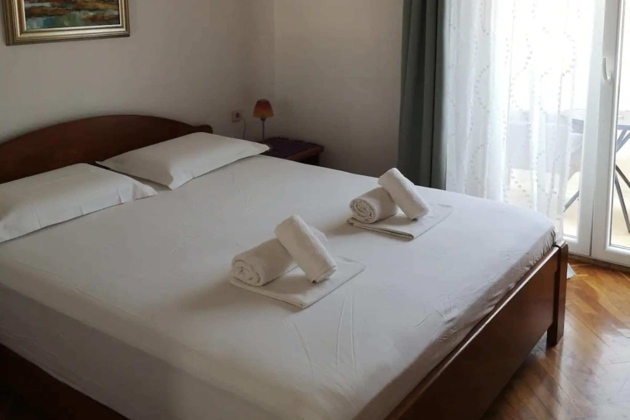 Apartments Natasa- One Bedroom Apartment with Balcony(A1) - (ST)-Bedroom