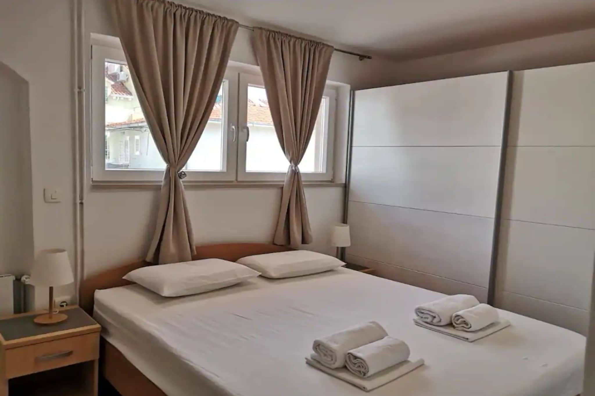 Apartments Natasa- One Bedroom Apartment with Terrace(A2) - (ST)-Chambre