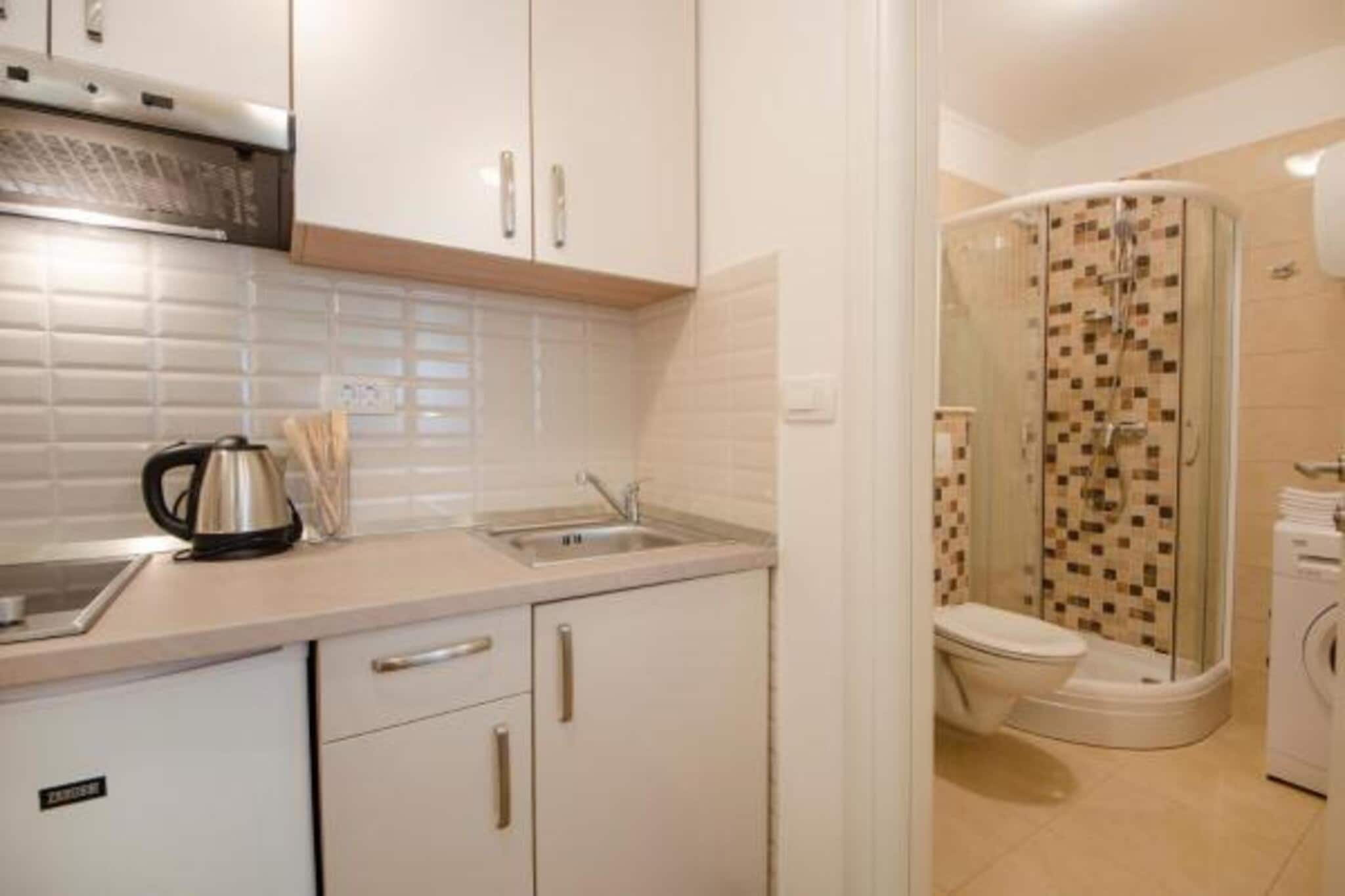 Guest House Mia (ST) - Standard Studio (A1)-Keuken