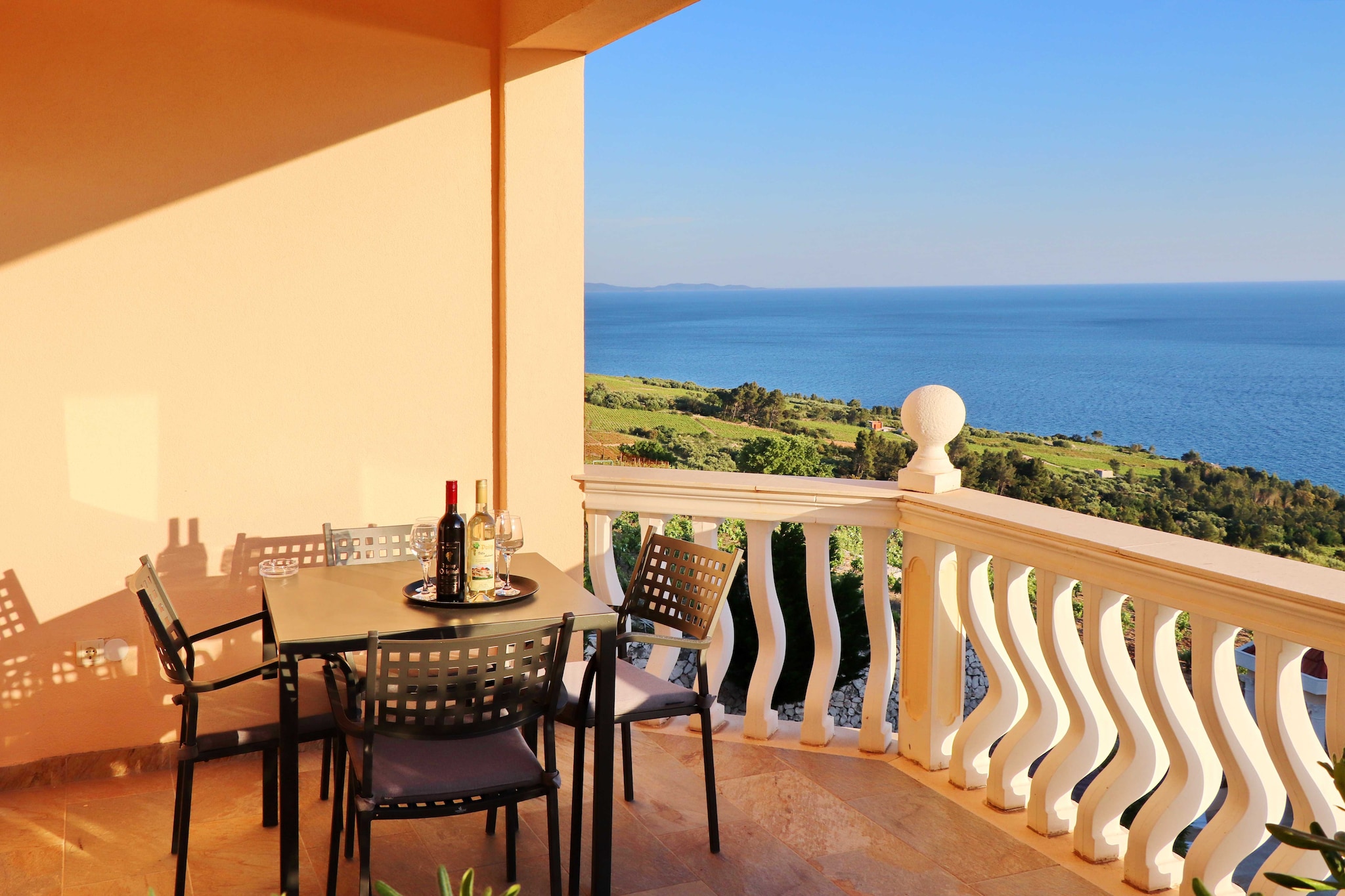 Hotel Pansion Villa Antonio - Two Bedroom Suite with Balcony and Sea View 25seaview-Terrasbalkon