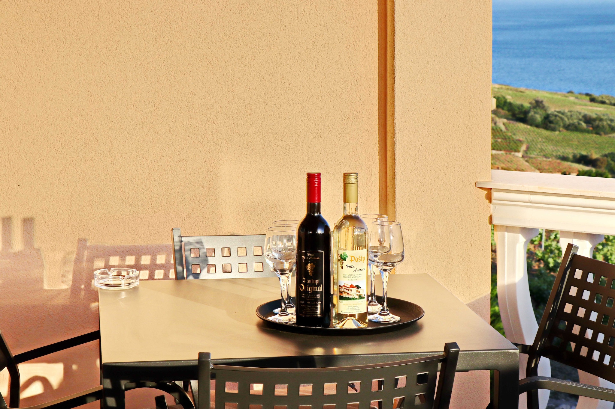 Hotel Pansion Villa Antonio - Two Bedroom Suite with Balcony and Sea View 25seaview-Terrasbalkon