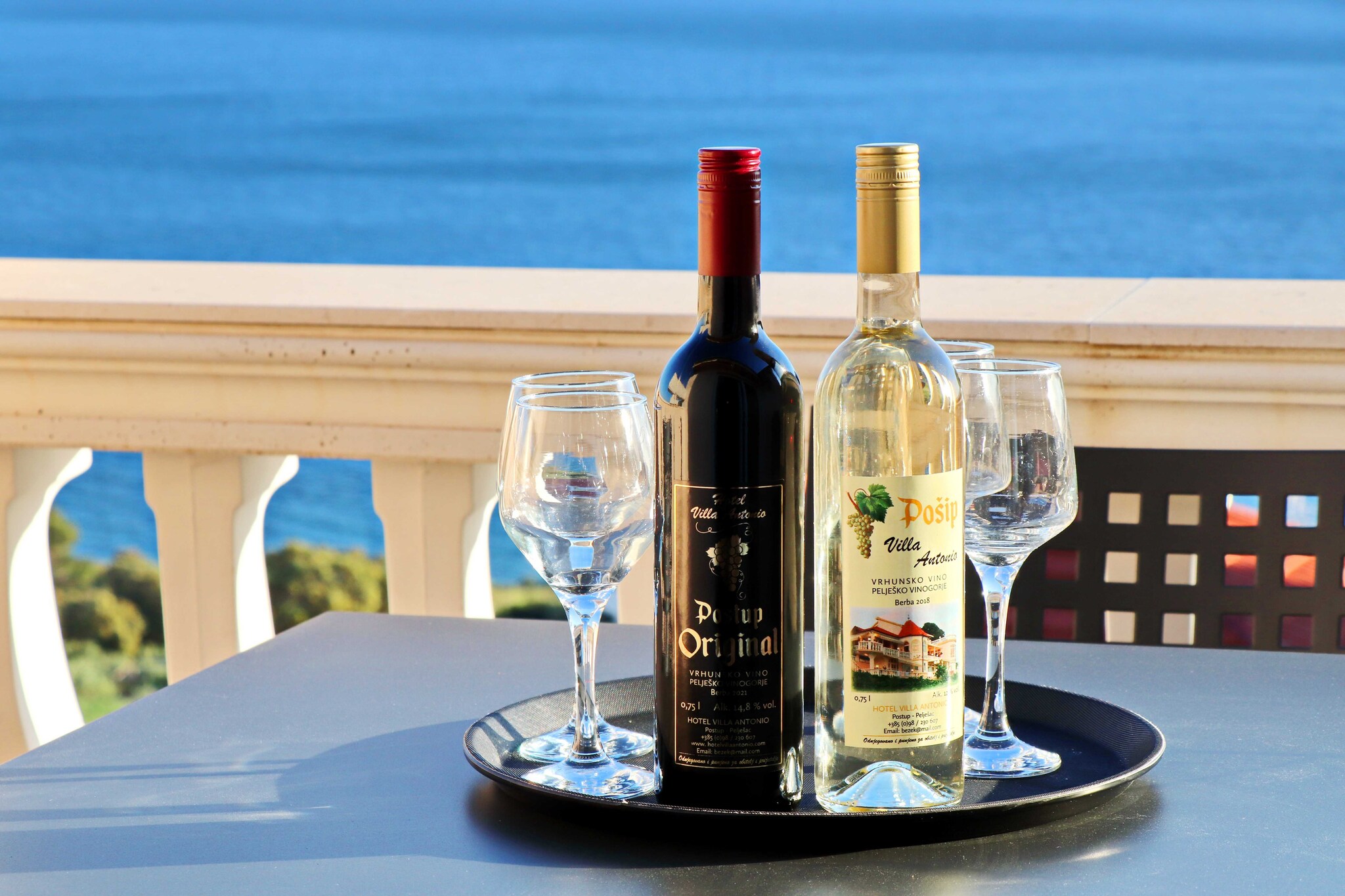 Hotel Pansion Villa Antonio - Two Bedroom Suite with Balcony and Sea View 25seaview-Terrasbalkon