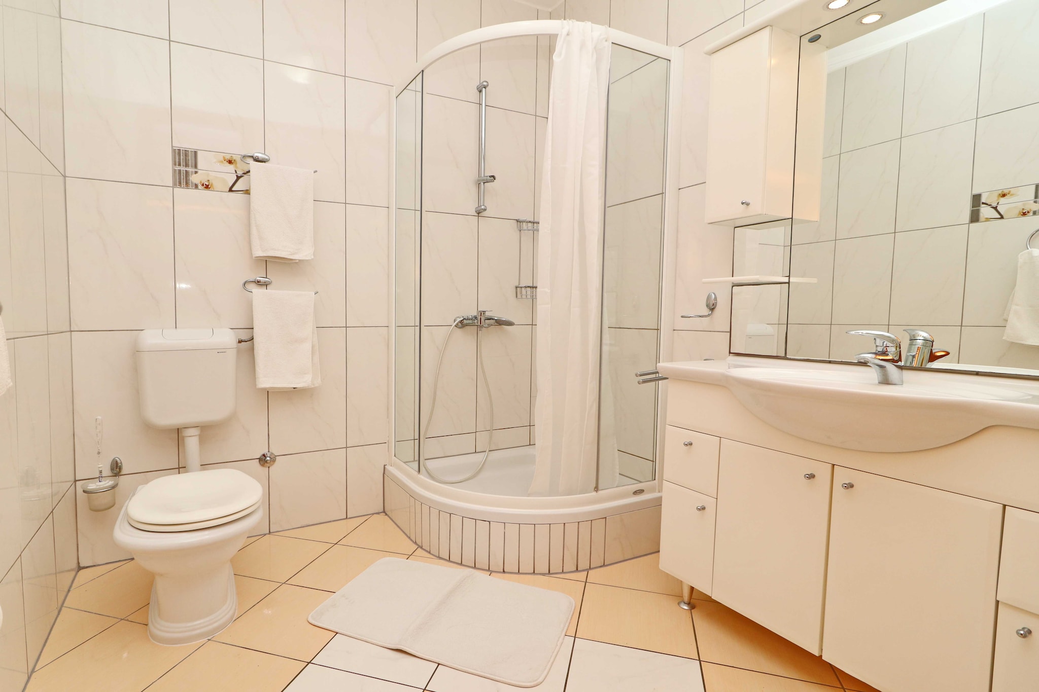 Hotel Pansion Villa Antonio - Two Bedroom Suite with Balcony and Sea View 26seaview-Badkamer