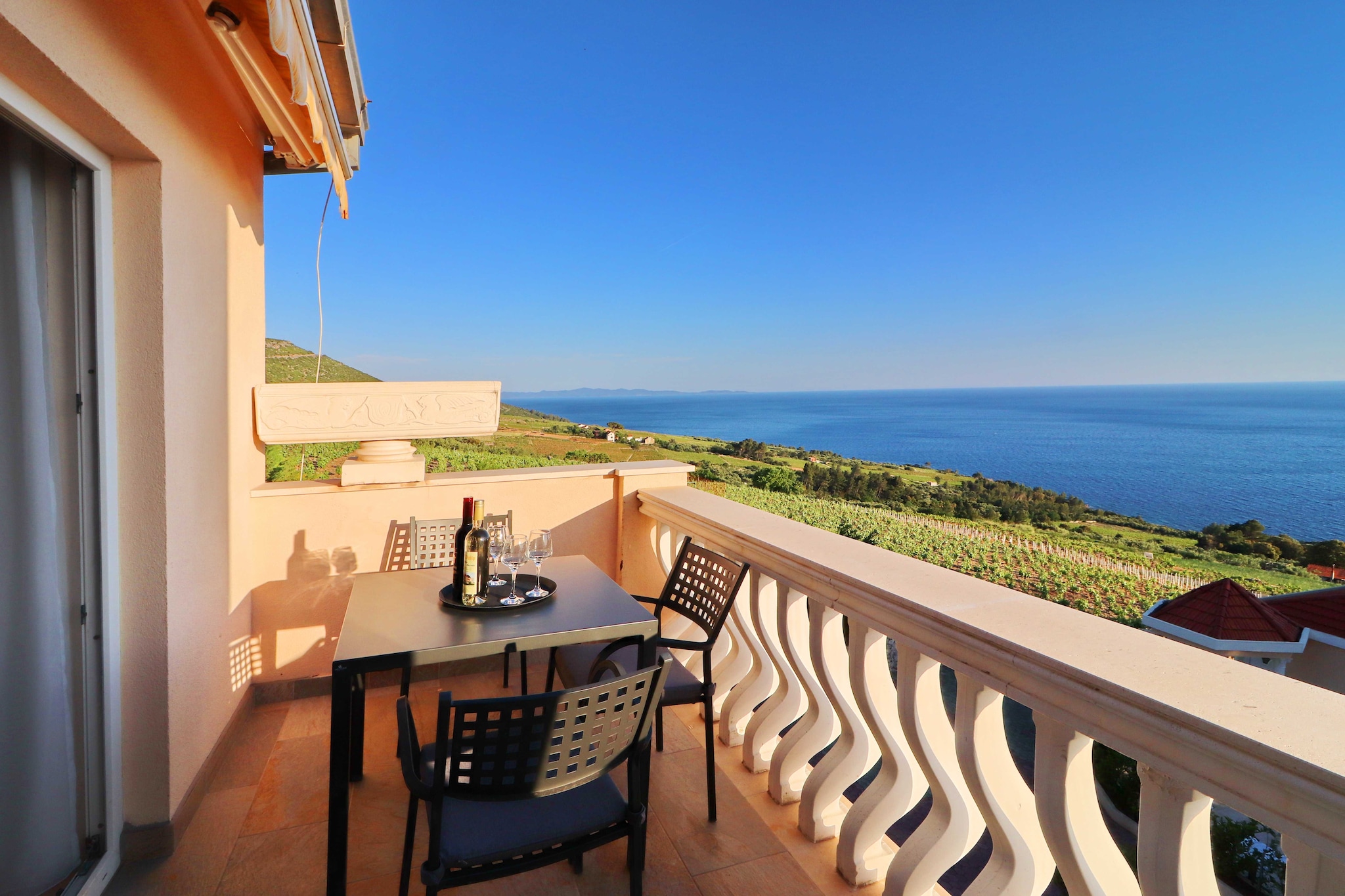 Hotel Pansion Villa Antonio - Two Bedroom Suite with Balcony and Sea View 26seaview-Terrasbalkon